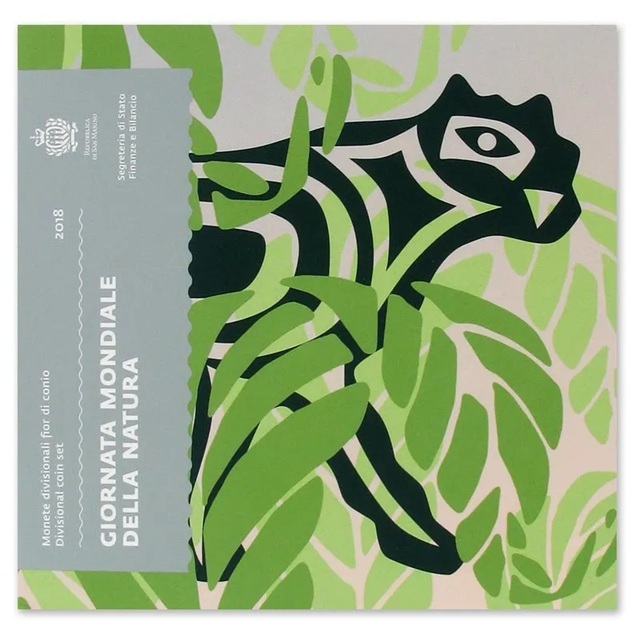 Saint-Marin - Coffret Euro 2018 R BU - Journée mondiale de la nature – Image 4