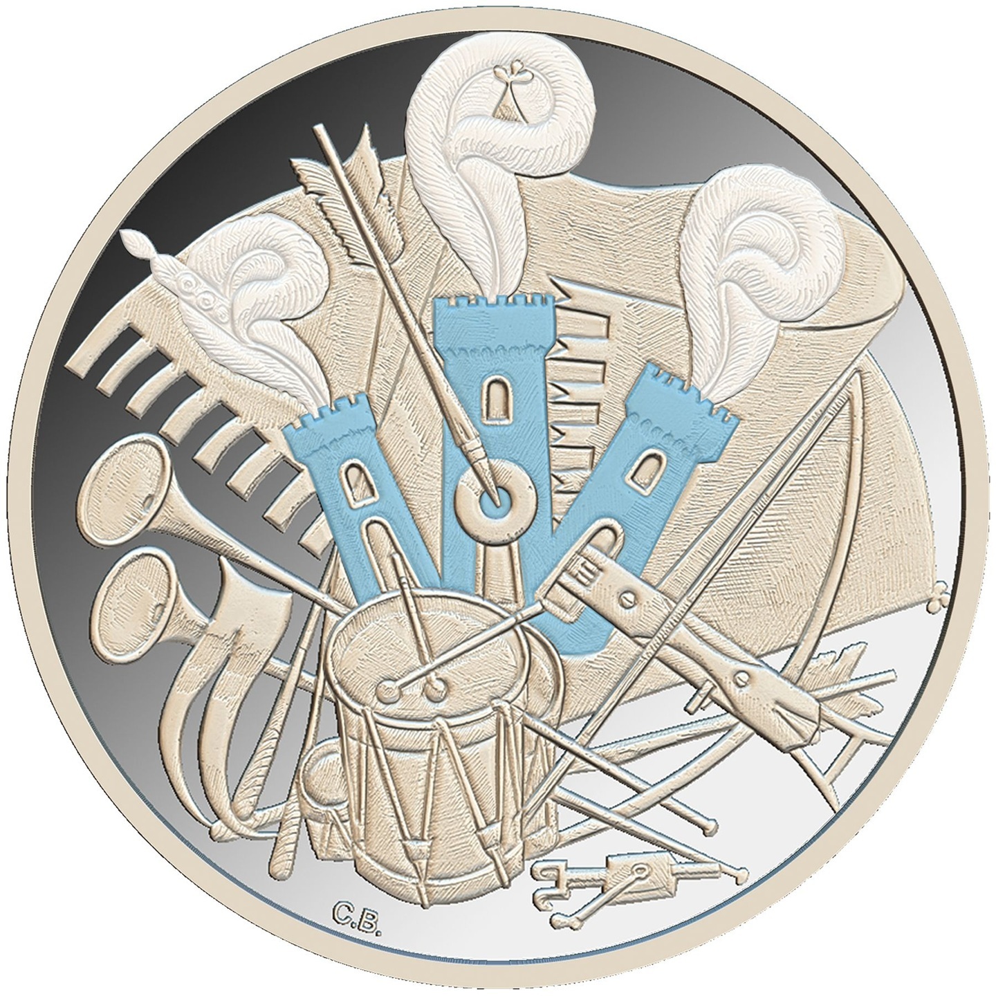 Saint-Marin - Médaille 2026 cupro-nickel - Fédération des arbalétriers de Saint-Marin – Image 6
