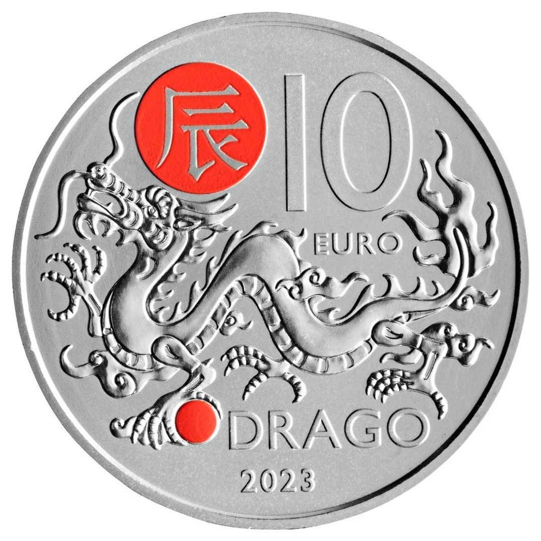 Saint-Marin - Pièce 10 Euro 2023 cupro-nickel - Dragon