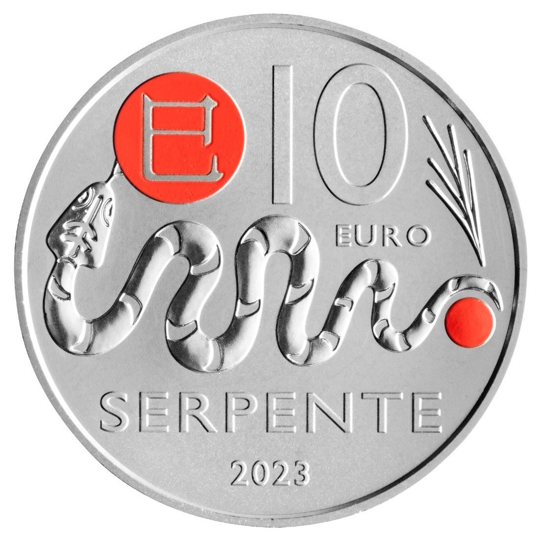 Saint-Marin - Pièce 10 Euro 2023 cupro-nickel - Serpent