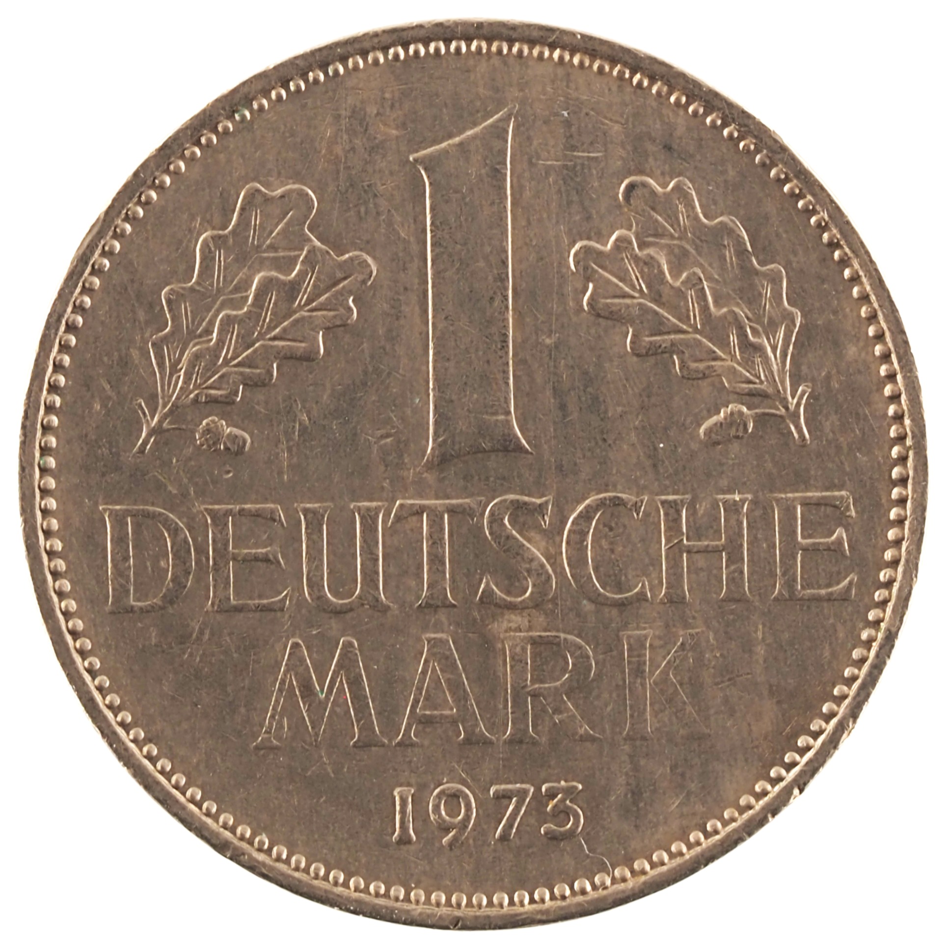Allemagne - Pièce 1 Deutsche Mark 1973 J cupro-nickel - Aigle héraldique