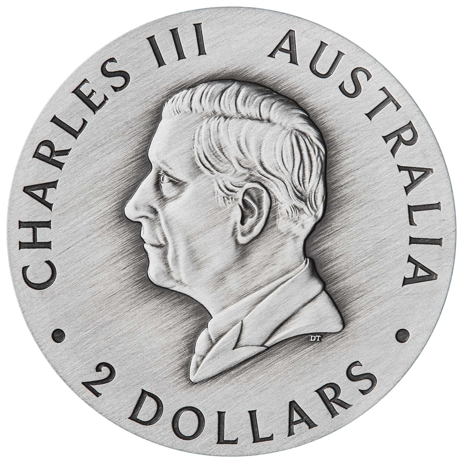 Australie - Pièce 2 Dollars 2026 2 onces argent Antique - Papillon – Image 2