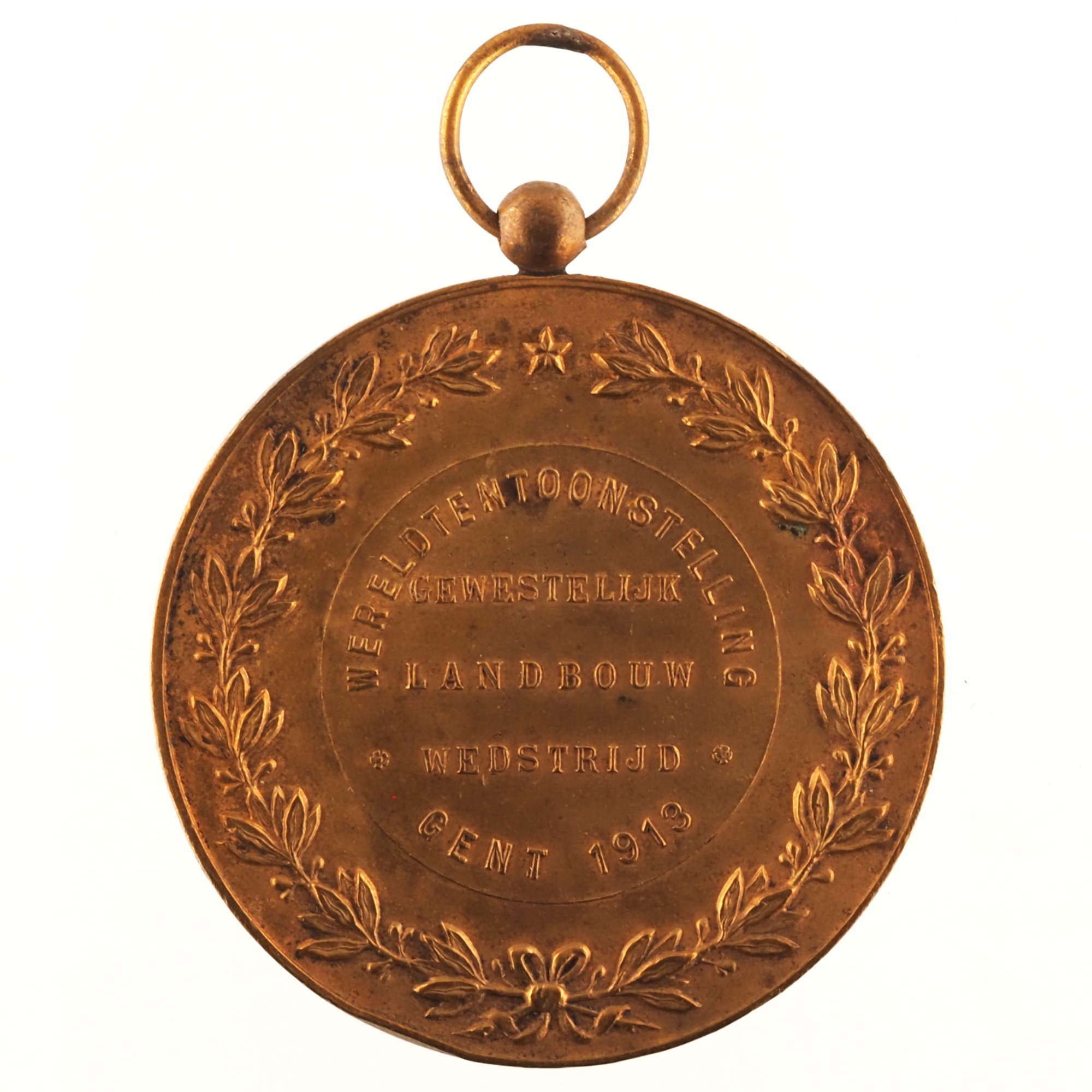 Belgique - Médaille 1913 - Grand concours agricole de l'exposition universelle de Gand – Image 2