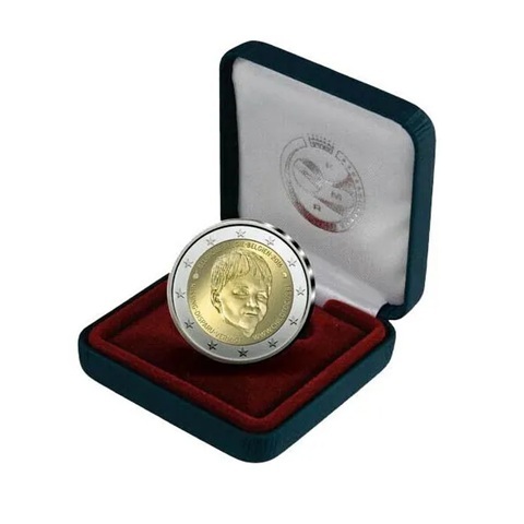 Belgique - Pièce 2 Euro 2016 cupro-nickel et nickel-laiton BE - Child Focus