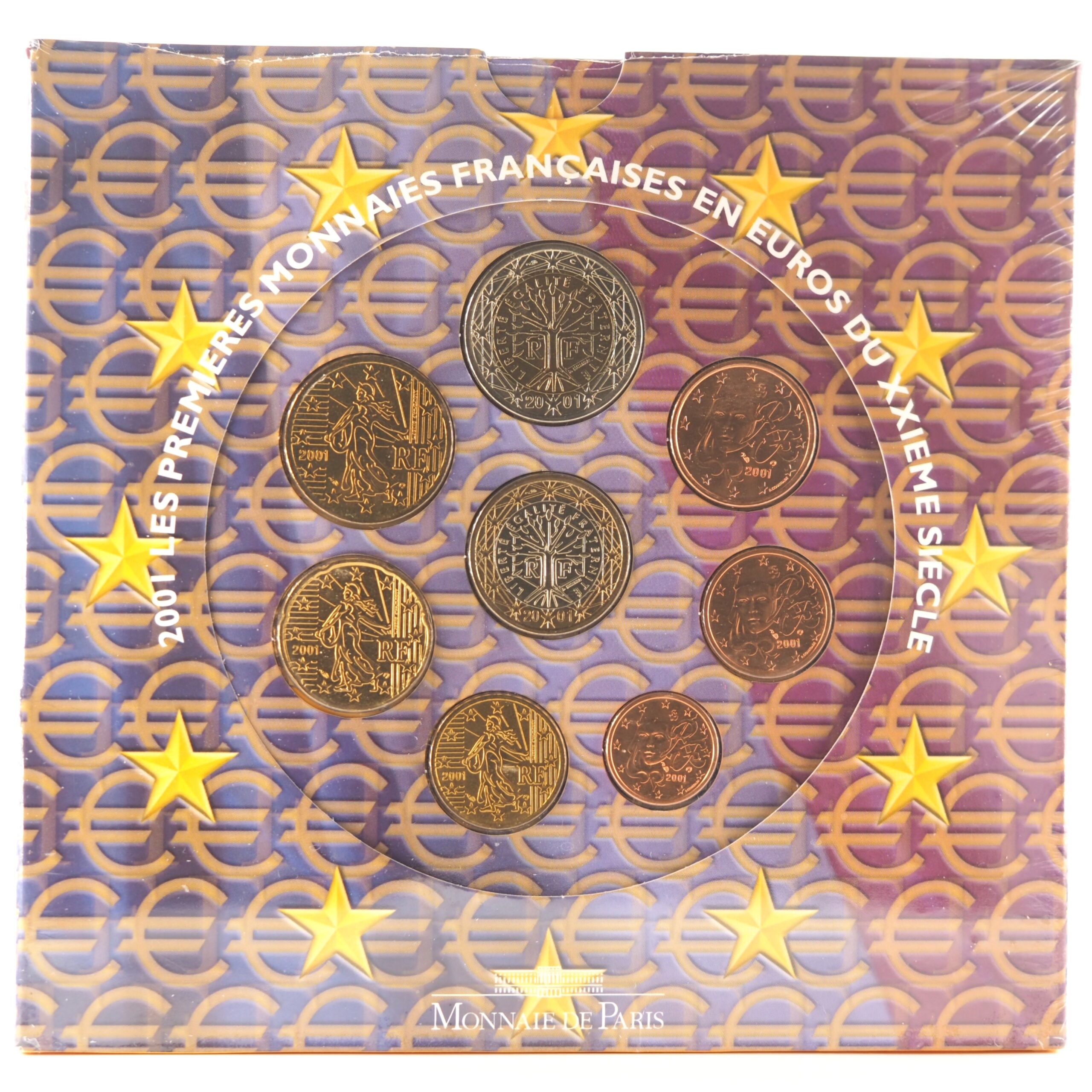 France - Coffret Euro 2001 BU