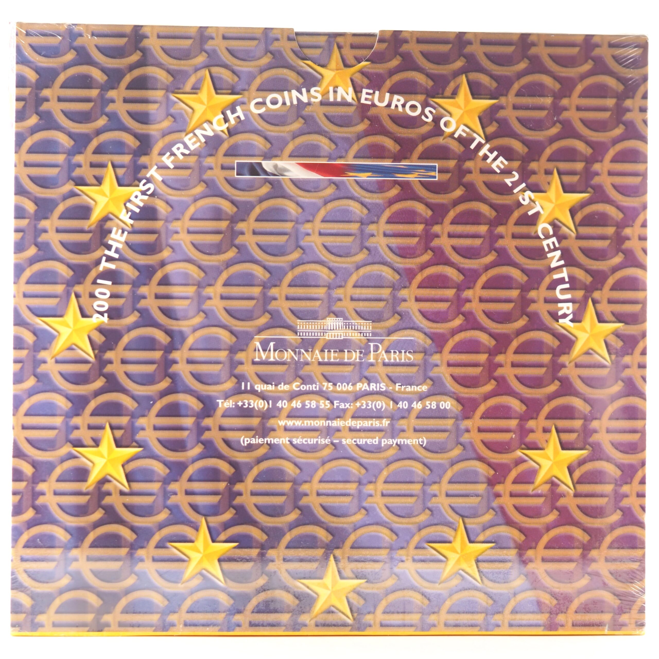 France - Coffret Euro 2001 BU – Image 2