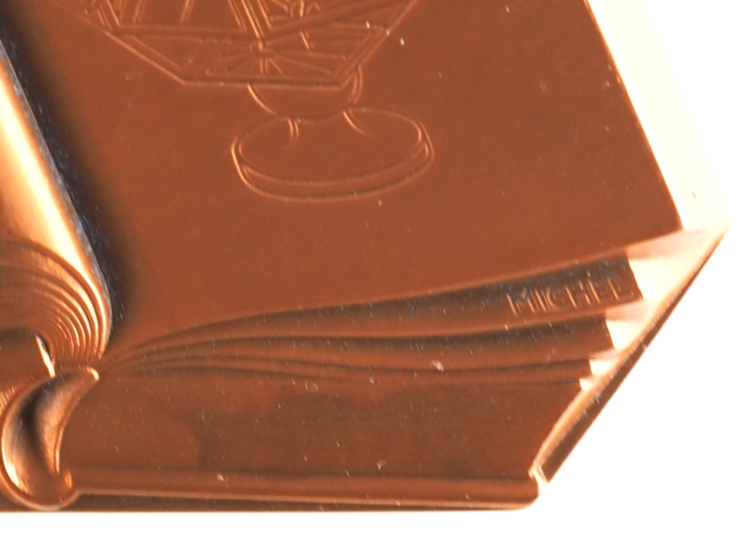 France - Médaille 1983 cuivre - Foi / Notariat français – Image 3