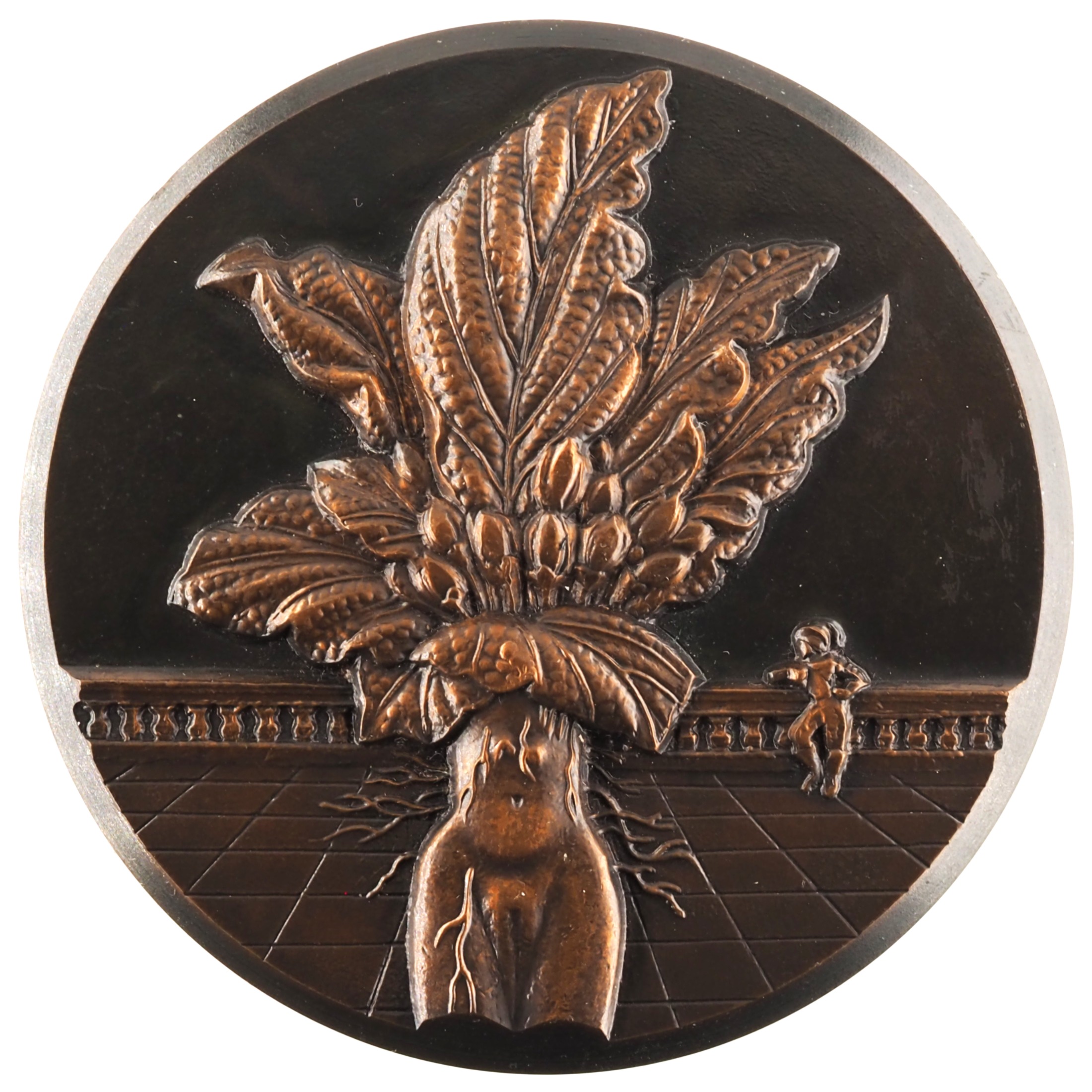 France - Médaille 1986 bronze - Mandragore / Abraham Bosse