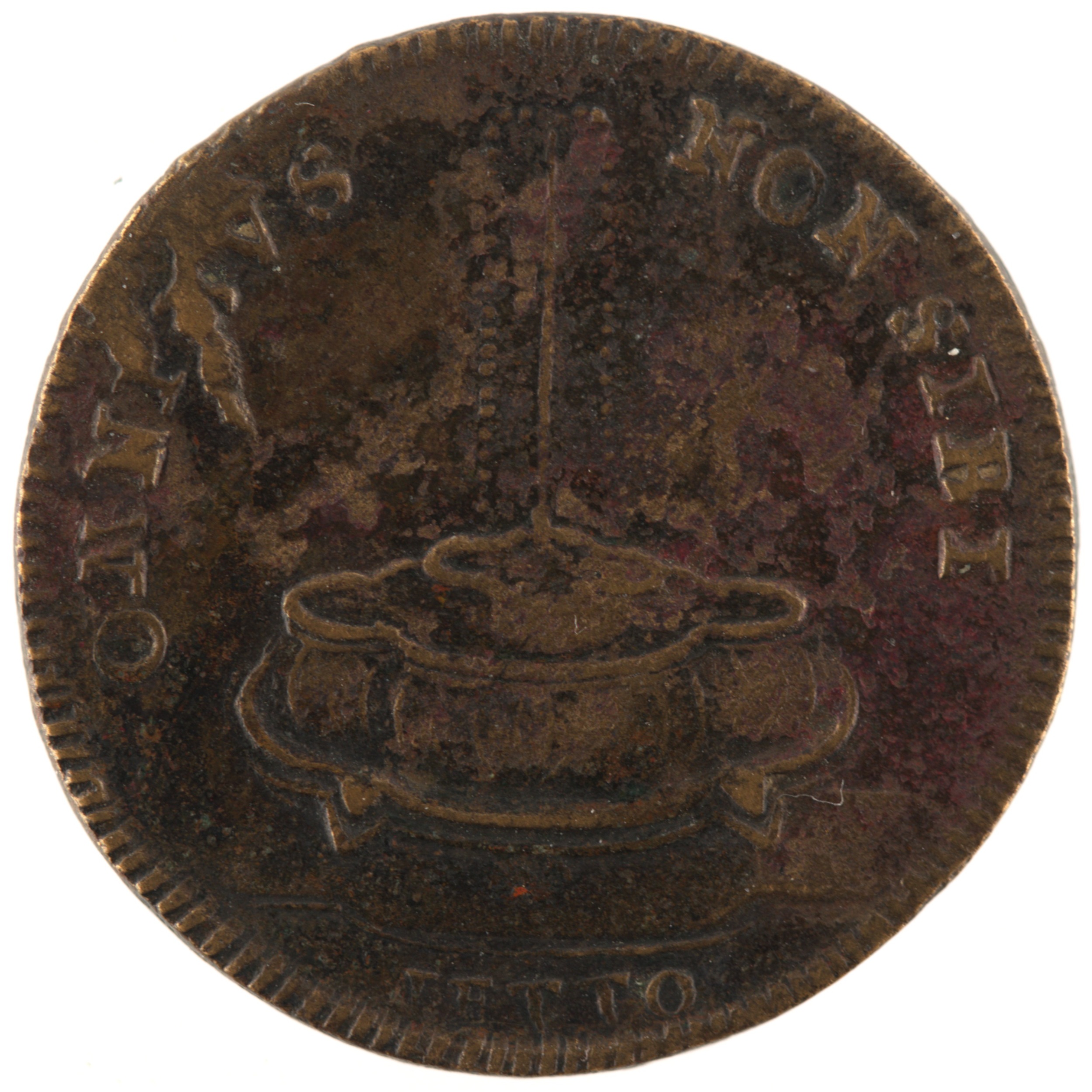 France - Jeton laiton - Louis XVI / Bassin avec fontaine