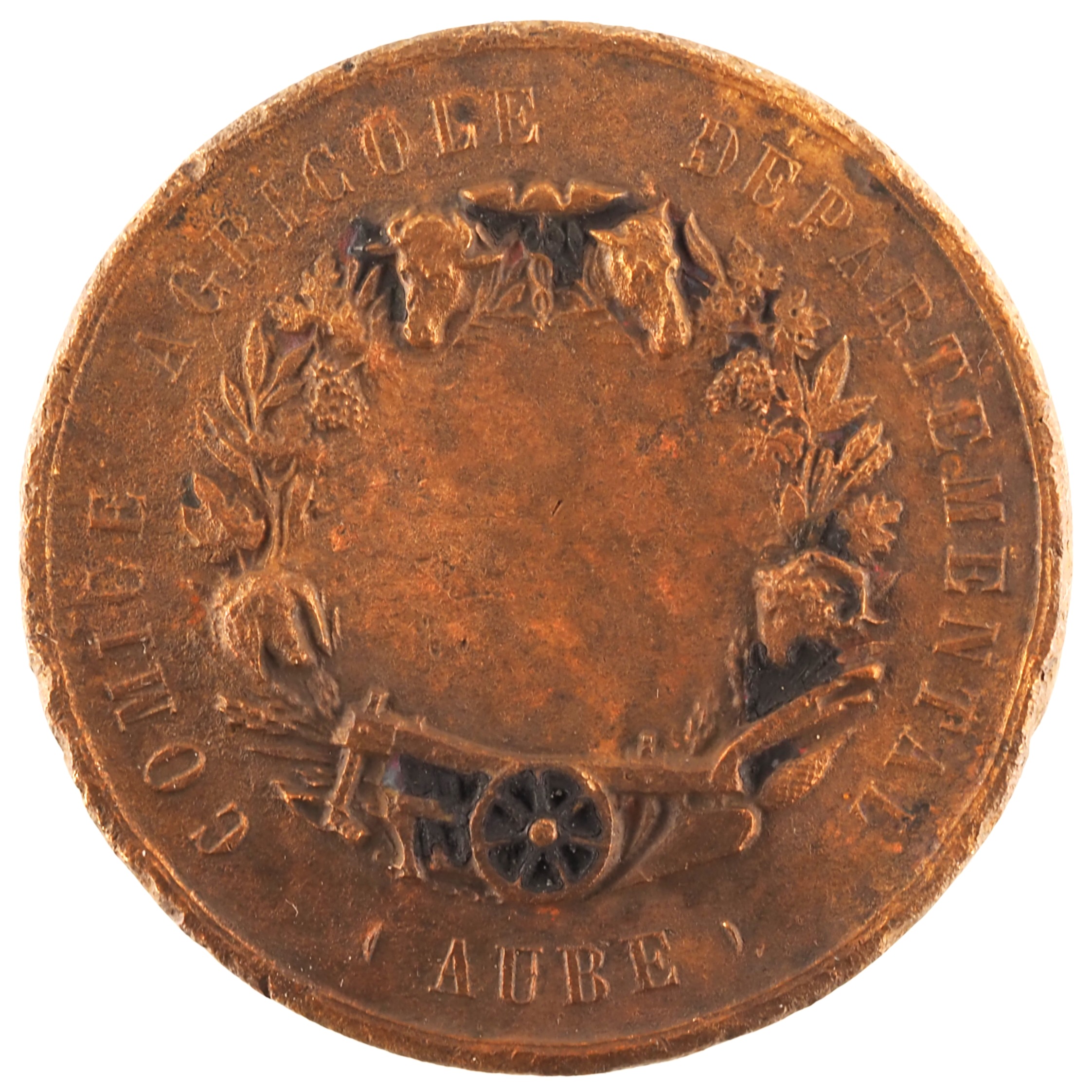France - Médaille bronze - Semeur / Comice agricole départemental de l'Aube