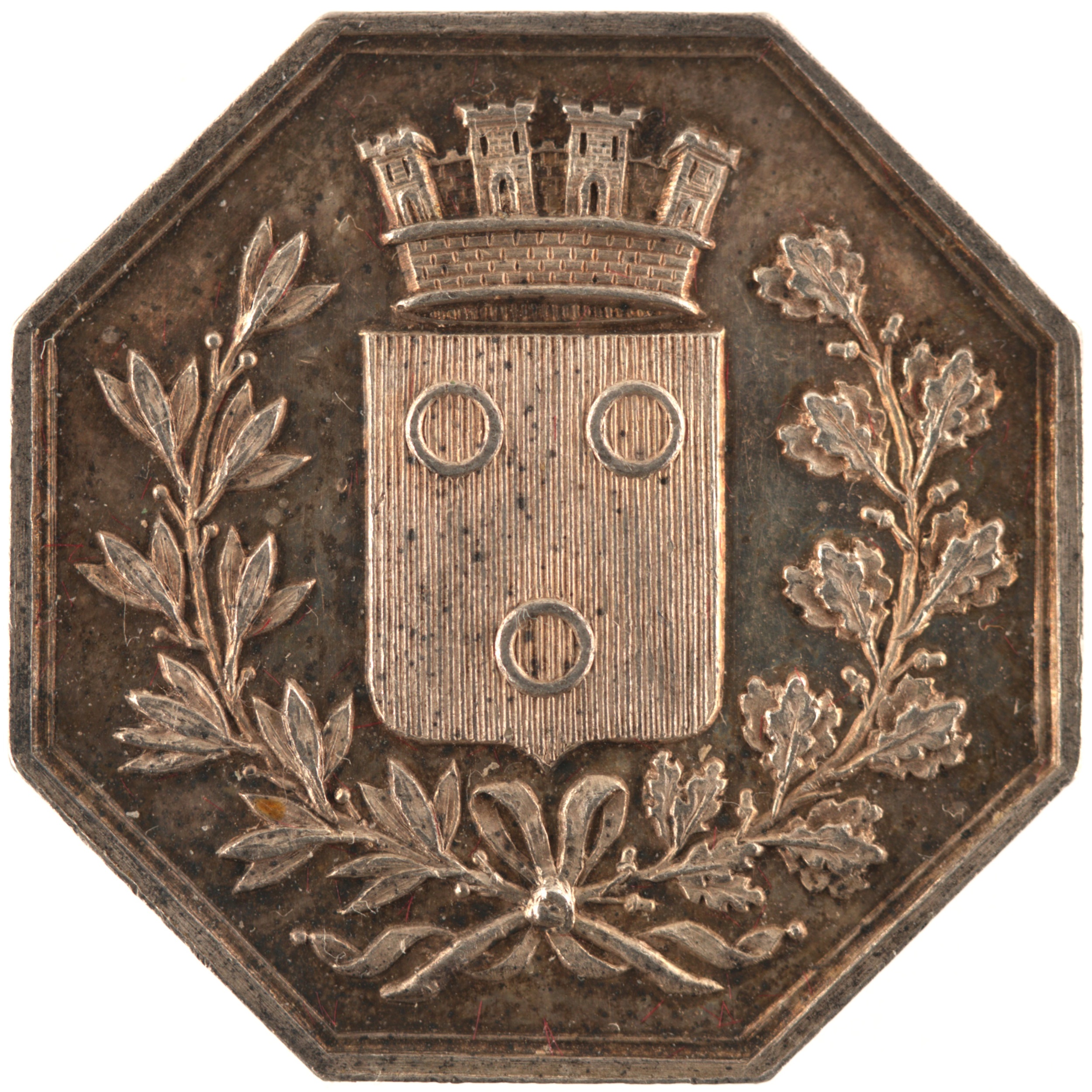 France - Jeton argent - Chambre des notaires de Mâcon – Image 2