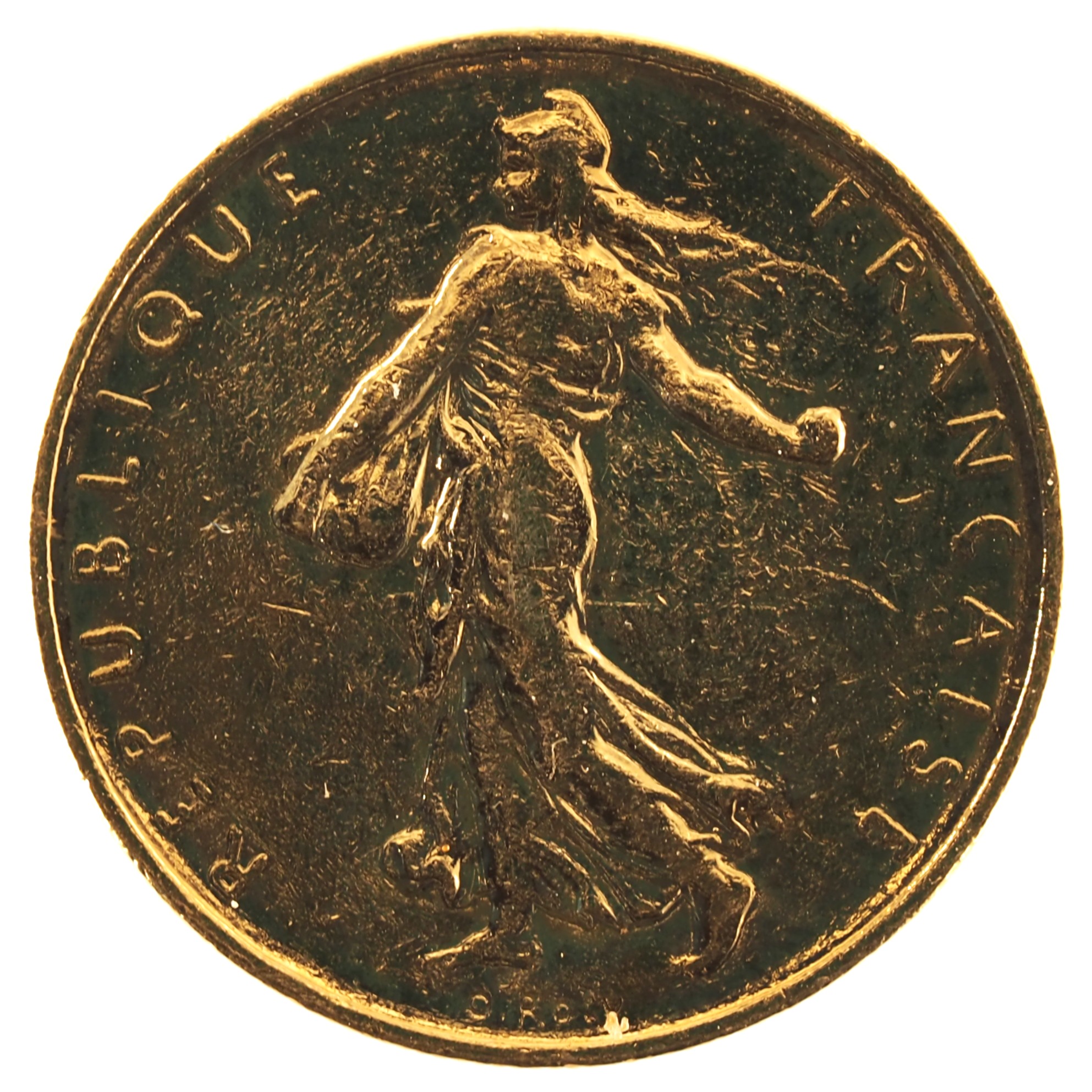 France - Pièce 1 Franc 1973 nickel - Semeuse – Image 2
