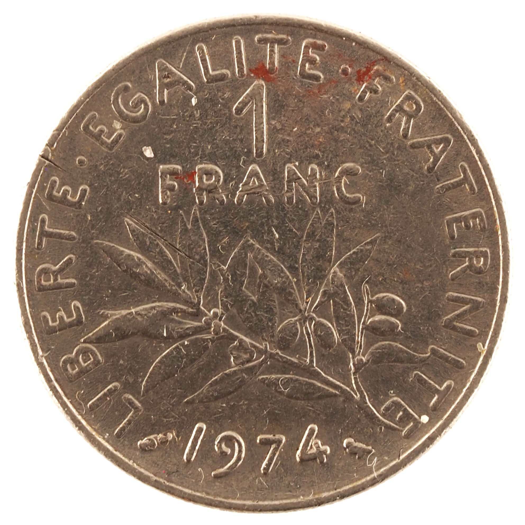 France - Pièce 1 Franc 1974 nickel - Semeuse