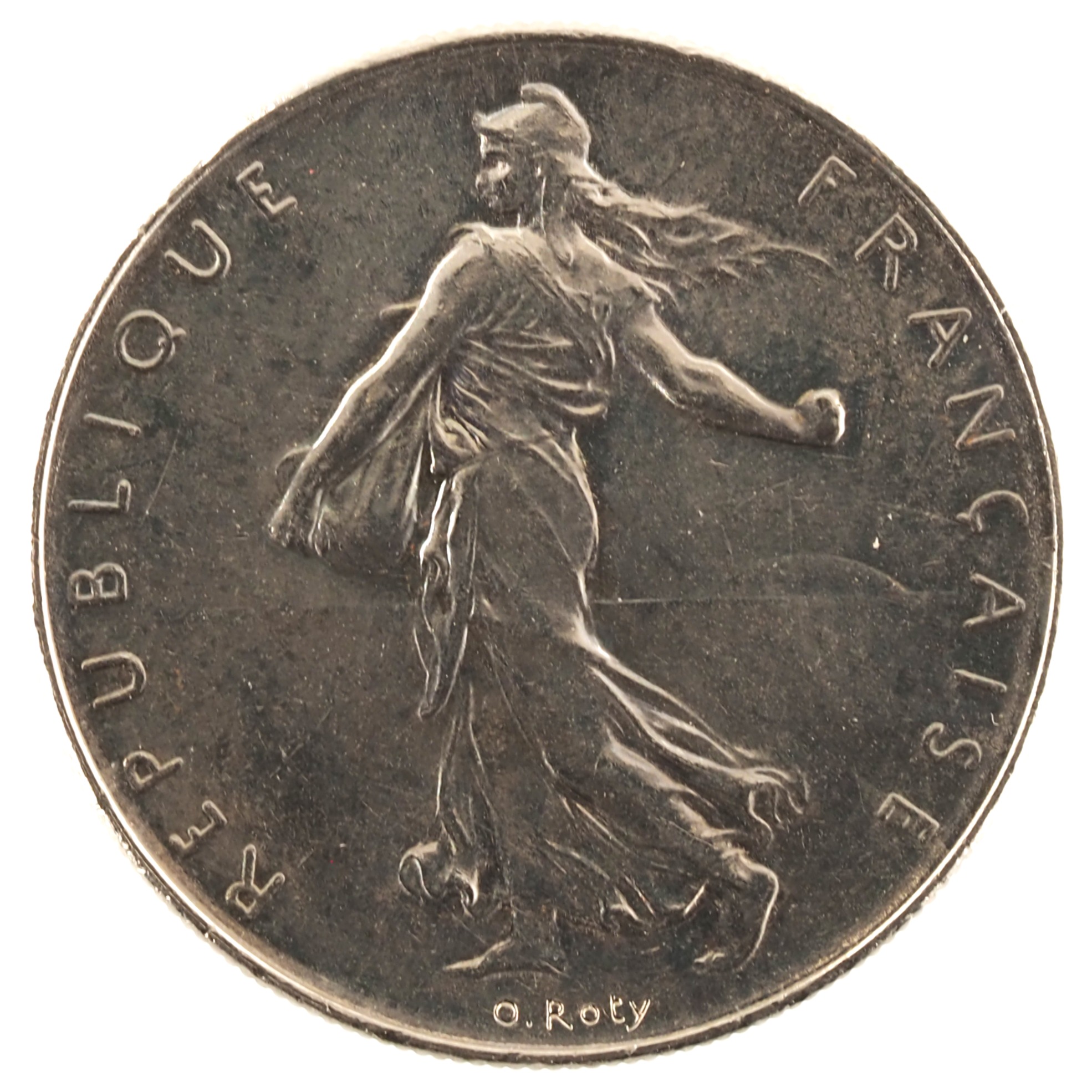 France - Pièce 1 Franc 2001 nickel - Semeuse – Image 2