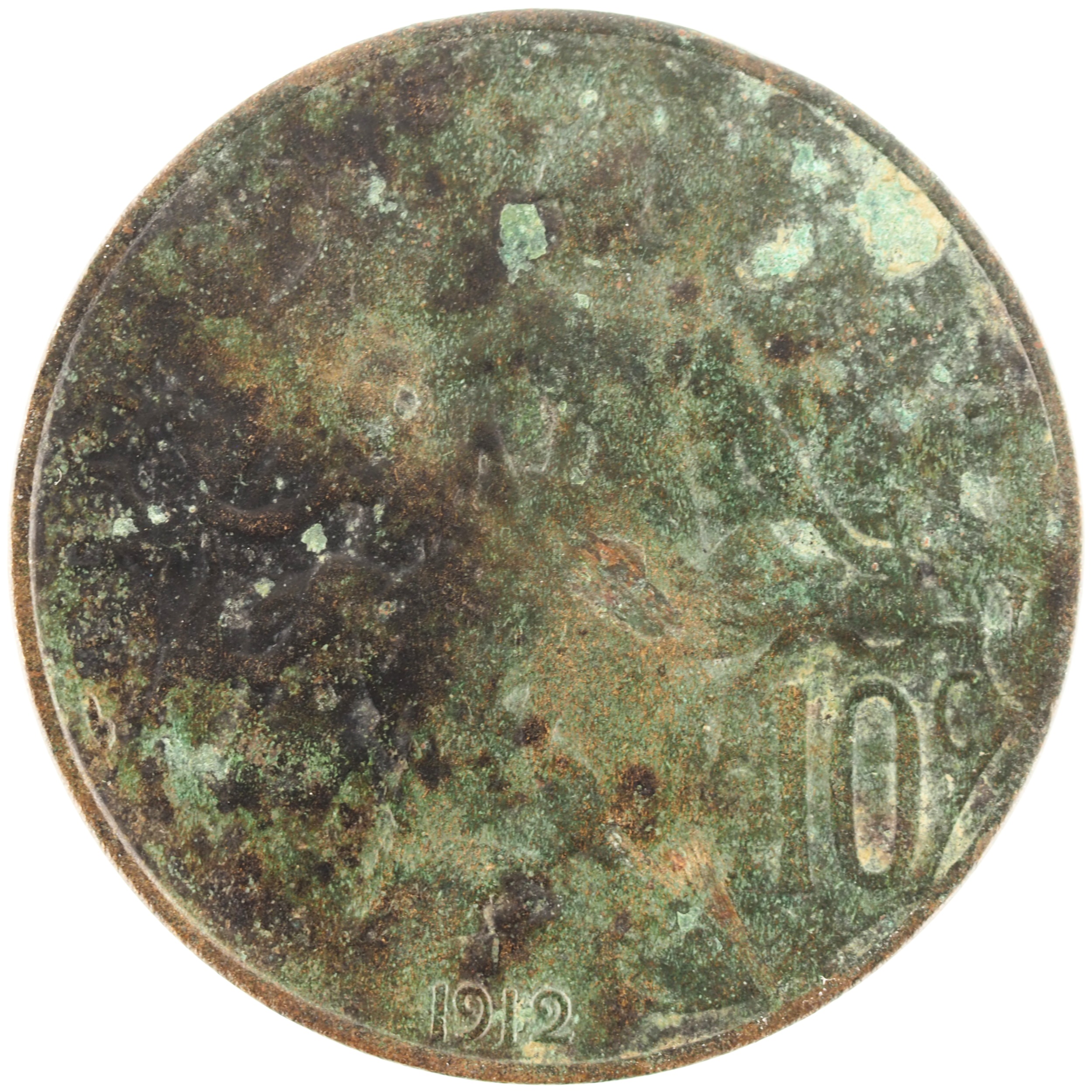 France - Pièce 10 Centimes 1912 bronze - Daniel-Dupuis