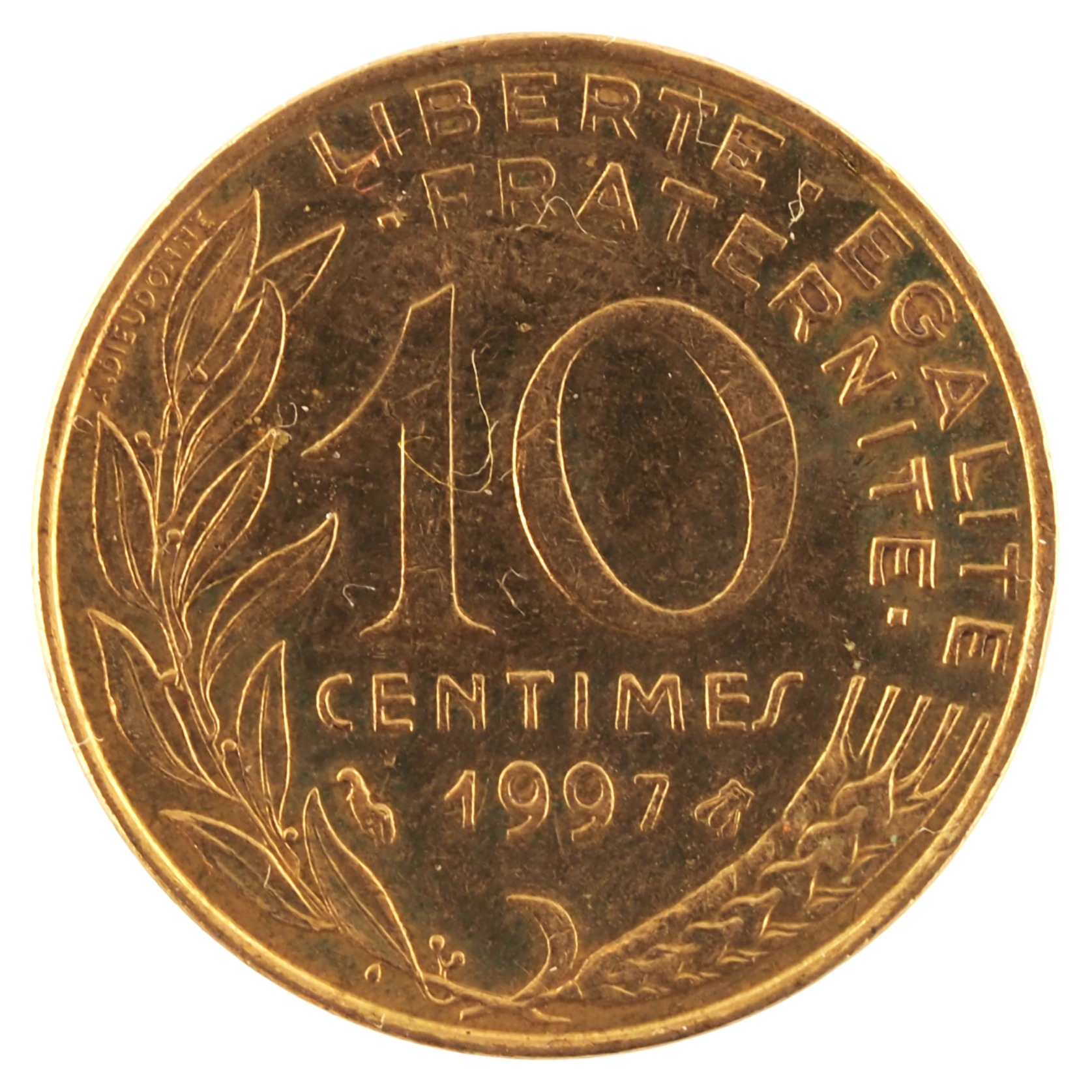 France - Pièce 10 Centimes 1997 bronze-aluminium - Marianne