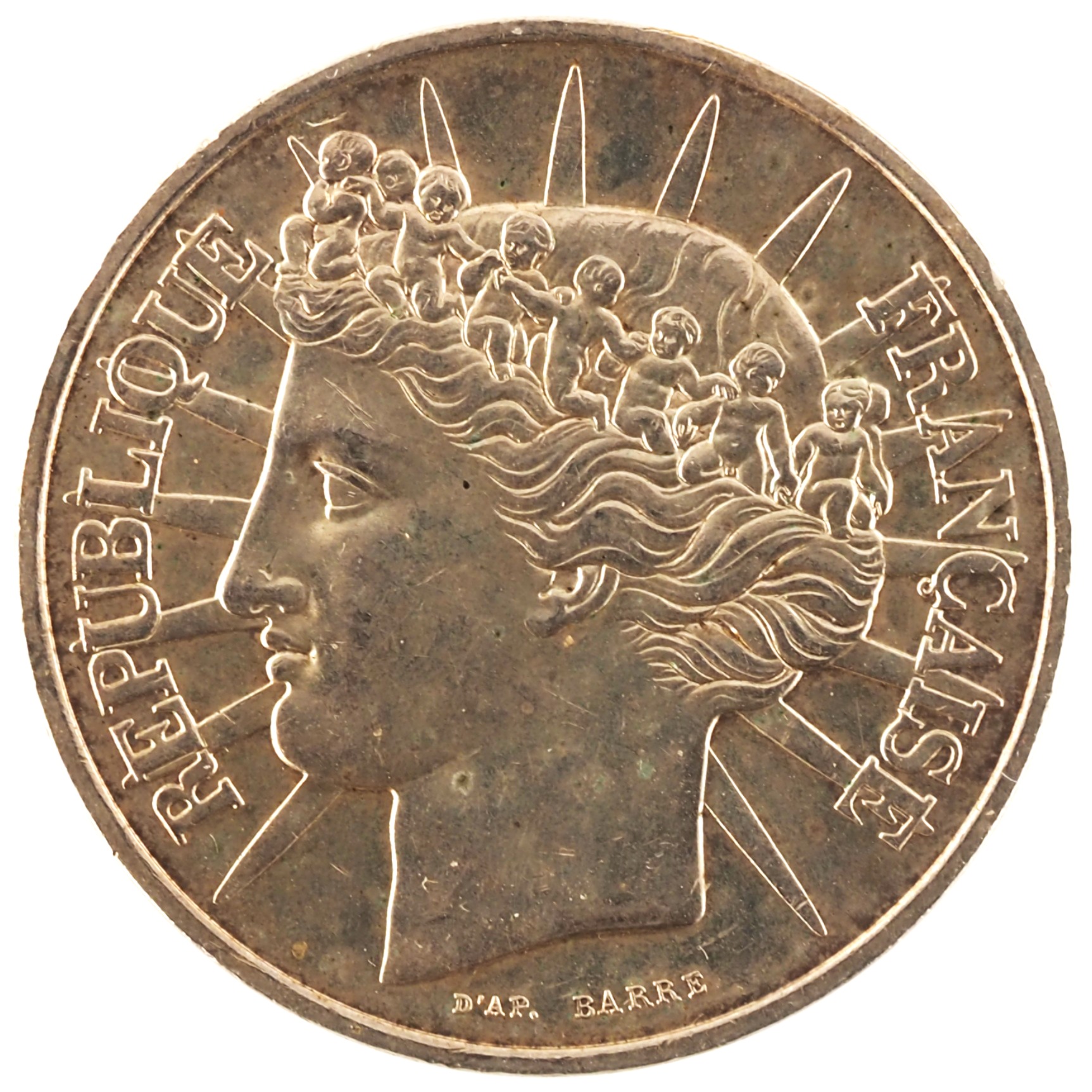 France - Pièce 100 Francs 1988 argent - Fraternité