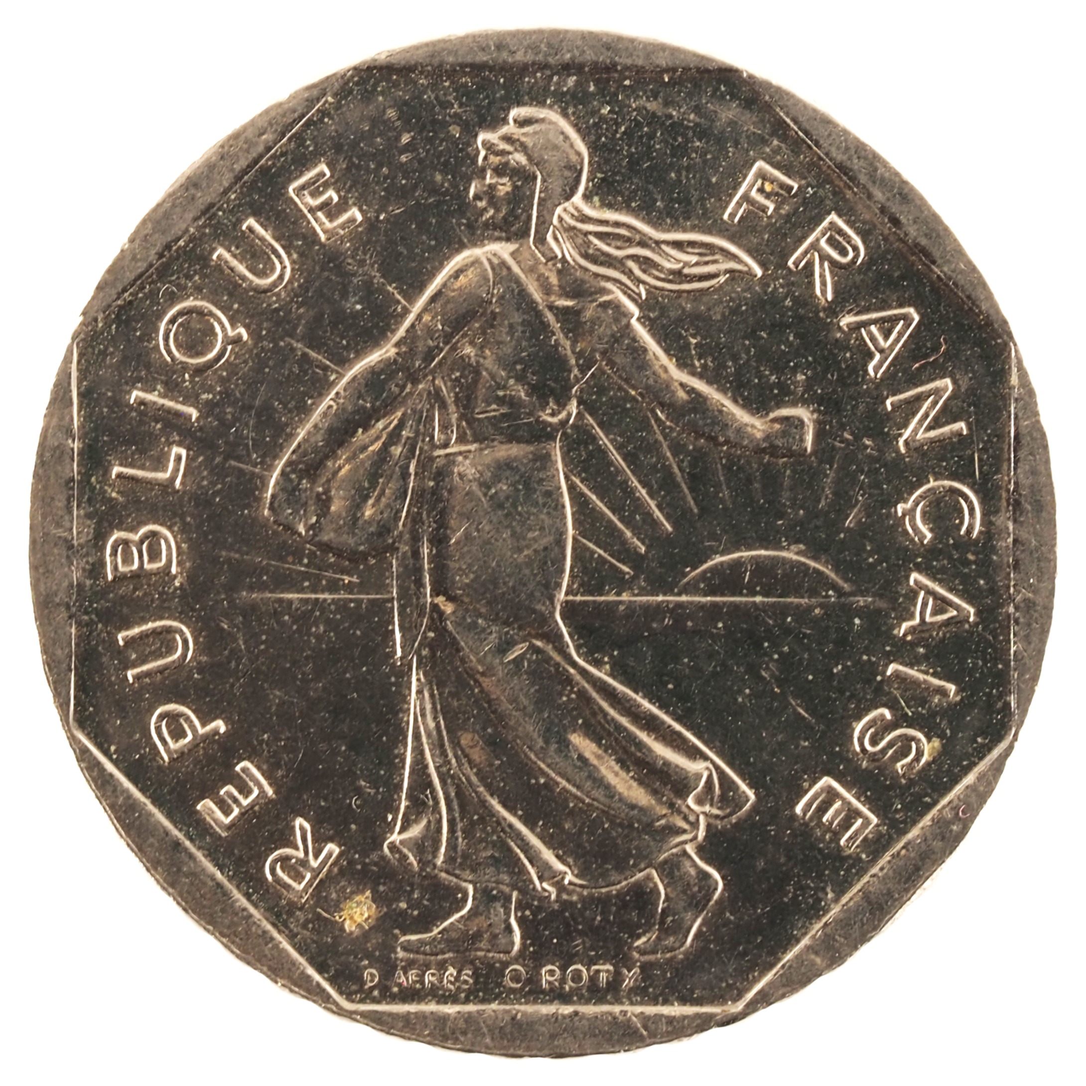 France - Pièce 2 Francs 2000 nickel - Semeuse – Image 2