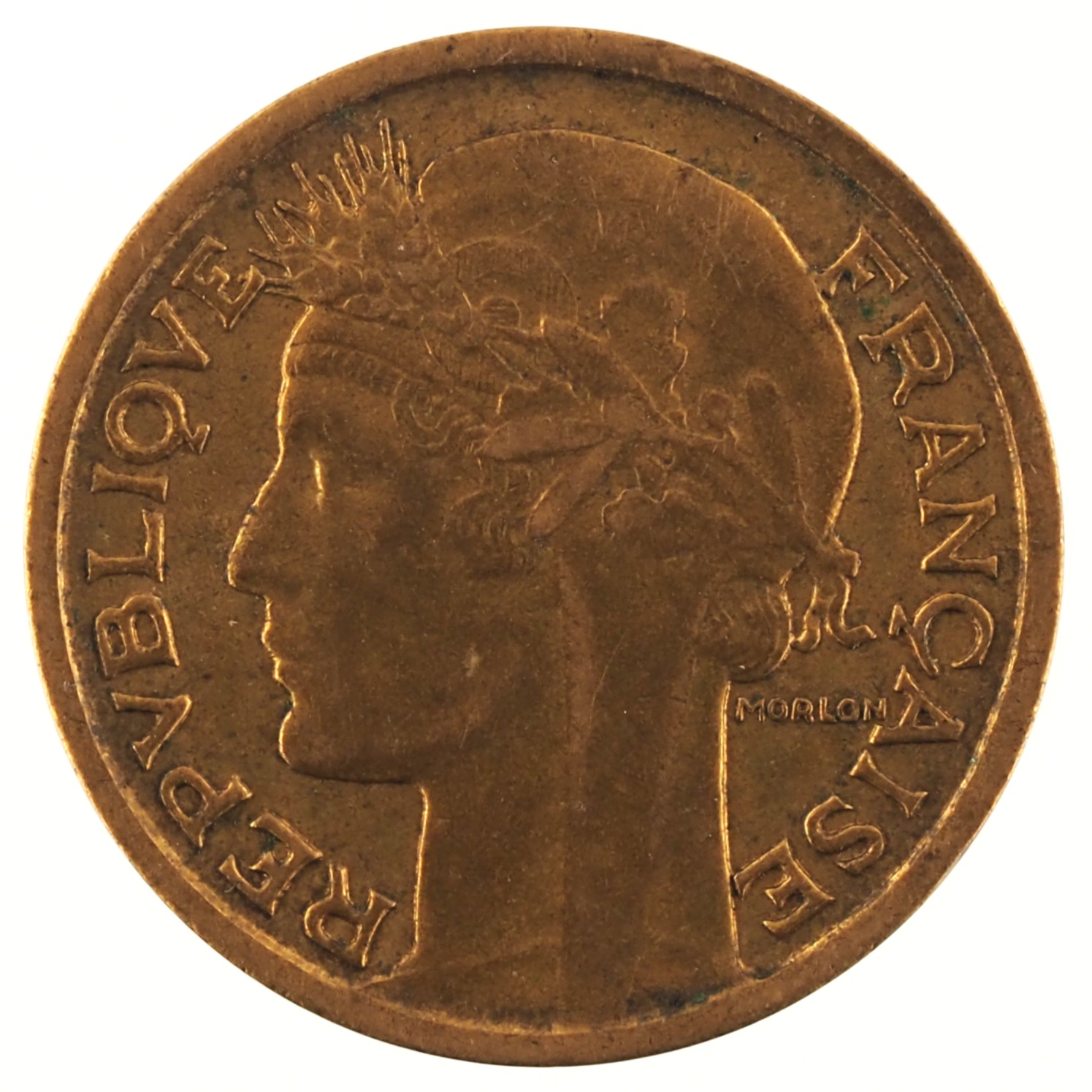 France - Pièce 50 Centimes 1941 bronze-aluminium - Morlon – Image 2