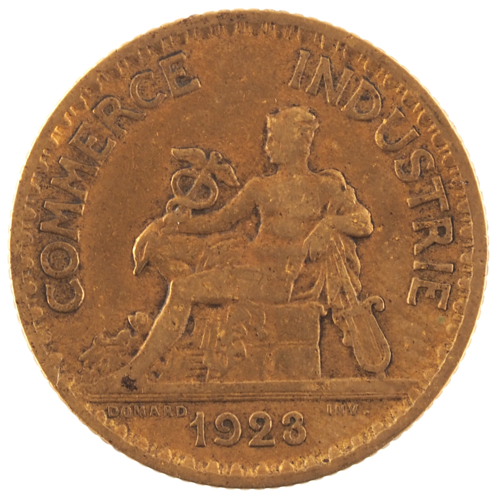 France - Pièce Bon pour 1 Franc 1923 bronze-aluminium - Chambres de Commerce