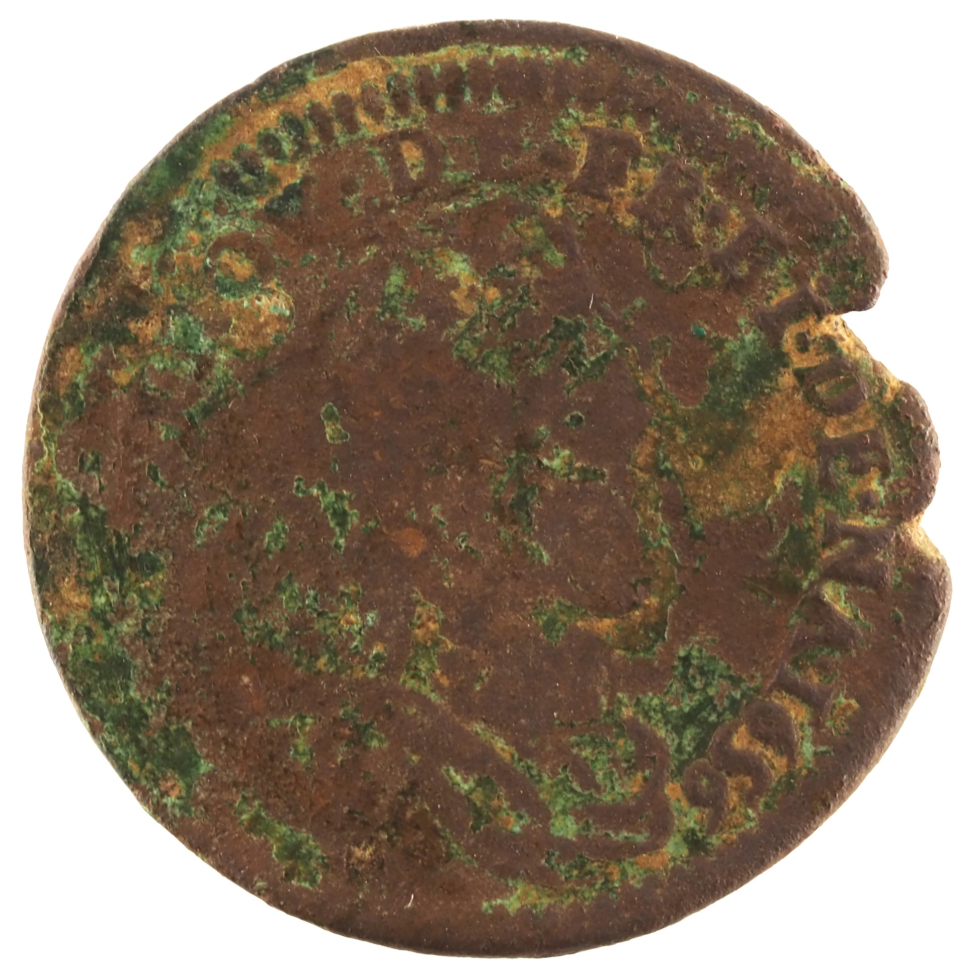 France - Pièce Liard de France 1656 E cuivre - Louis XIV