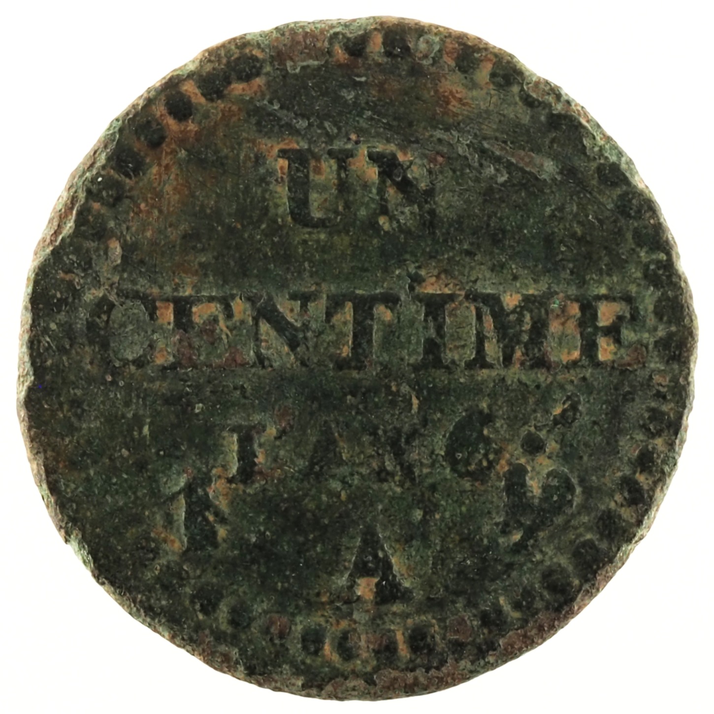 France - Pièce Un Centime An 6 A cuivre - Dupré