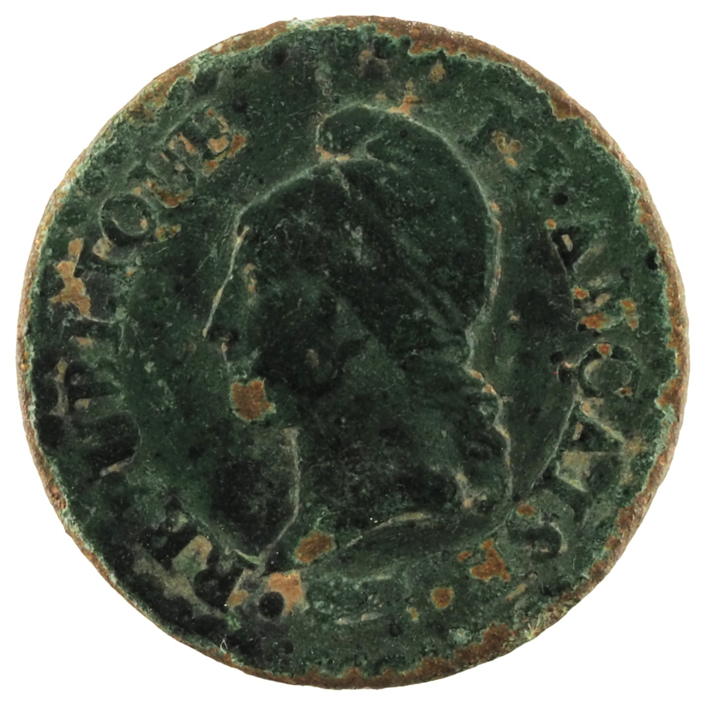 France - Pièce Un Centime An 7 A cuivre - Dupré – Image 2
