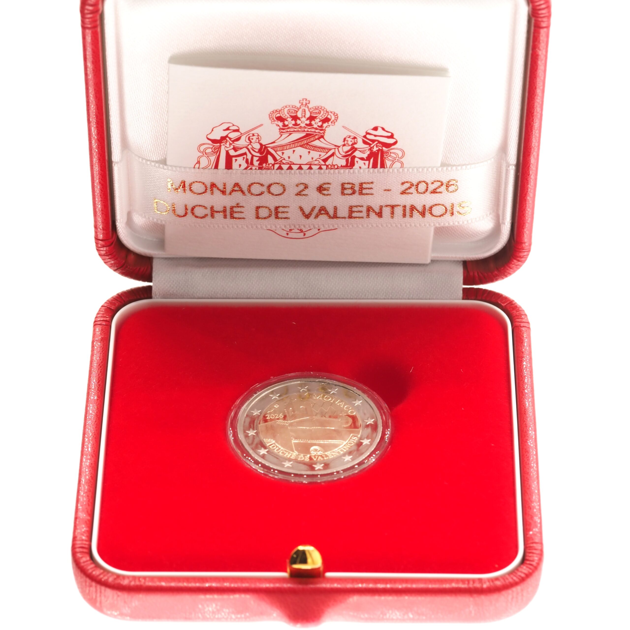 Monaco - Pièce 2 Euro 2026 cupro-nickel et nickel-laiton BE - Duché de Valentinois