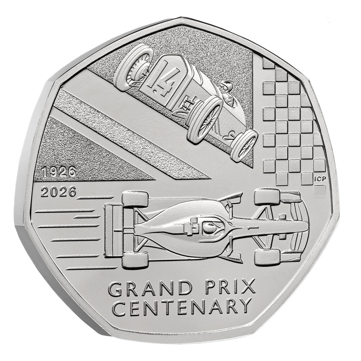 Royaume-Uni - Pièce 50 Pence 2026 cupro-nickel BU - Grand Prix de Grande-Bretagne
