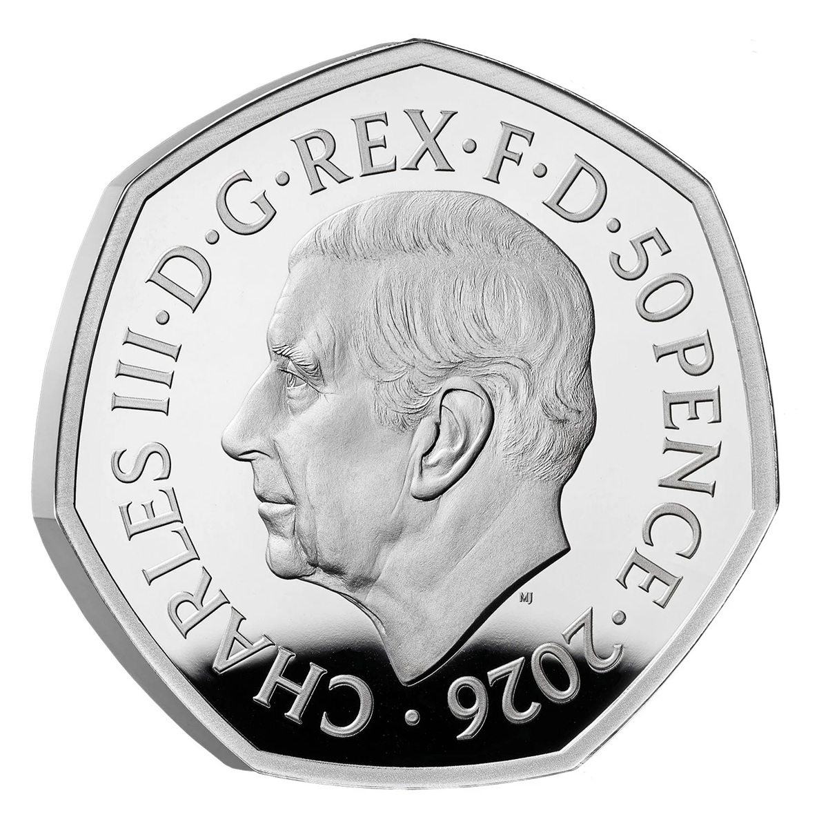 Royaume-Uni - Pièce 50 Pence 2026 argent BE - Grand Prix de Grande-Bretagne – Image 2
