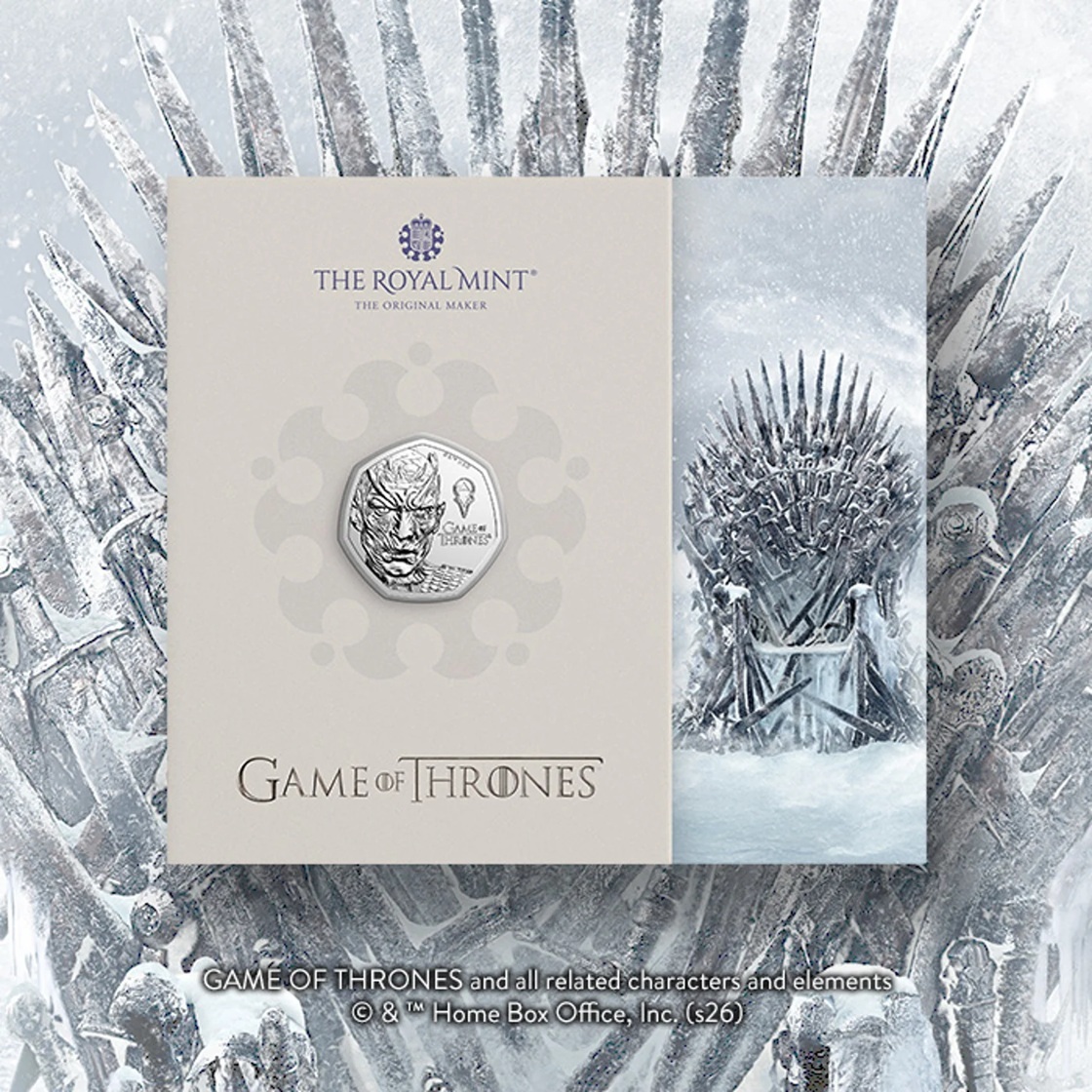 Royaume-Uni - Pièce 50 Pence 2026 cupro-nickel BU - La glace dans Game of Thrones – Image 5