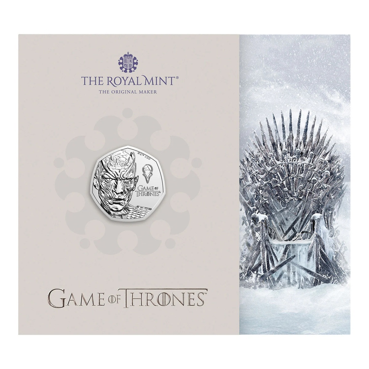 Royaume-Uni - Pièce 50 Pence 2026 cupro-nickel BU - La glace dans Game of Thrones – Image 3