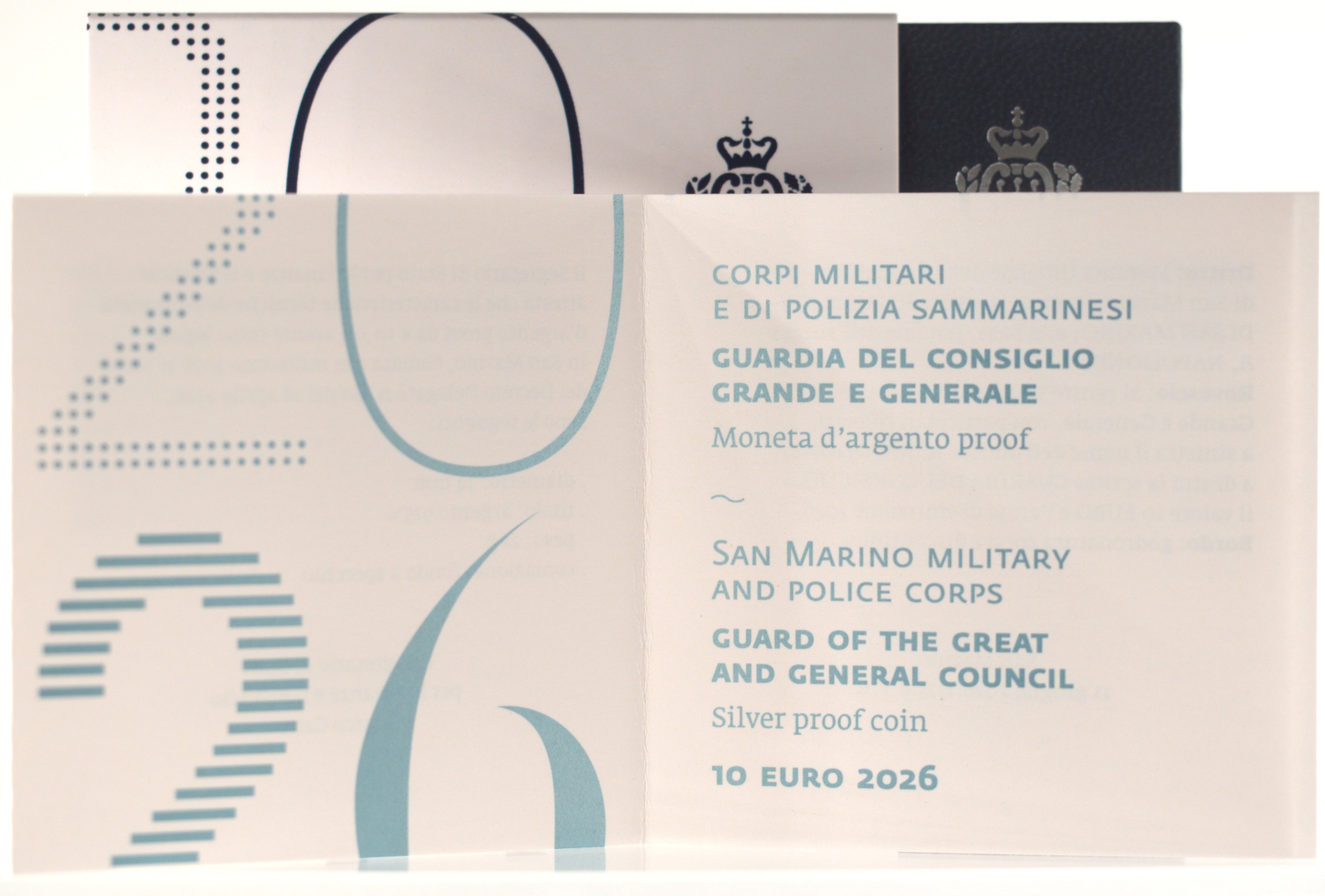 Saint-Marin - Pièce 10 Euro 2026 R argent BE - Garde du Grand Conseil Général – Image 9