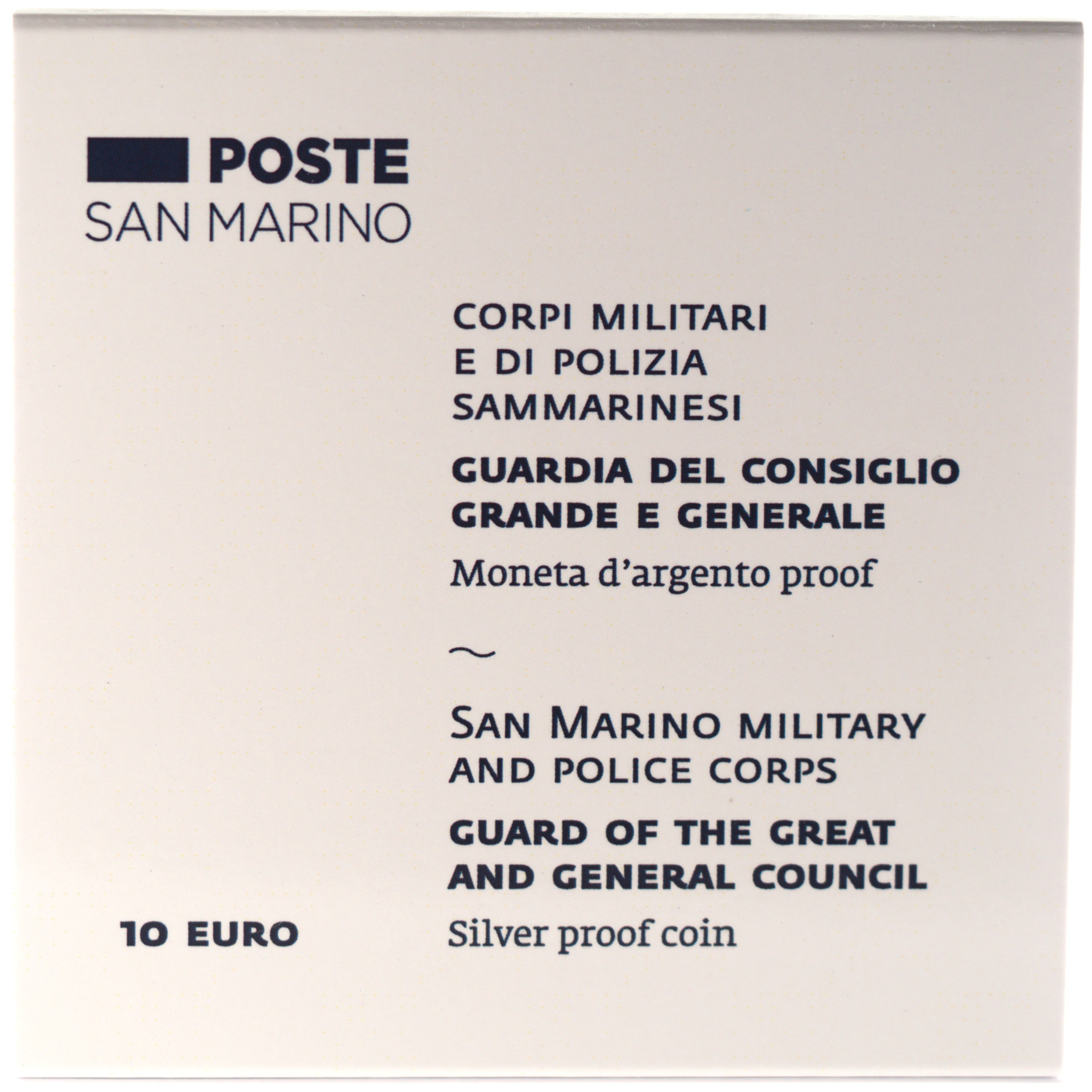 Saint-Marin - Pièce 10 Euro 2026 R argent BE - Garde du Grand Conseil Général – Image 6
