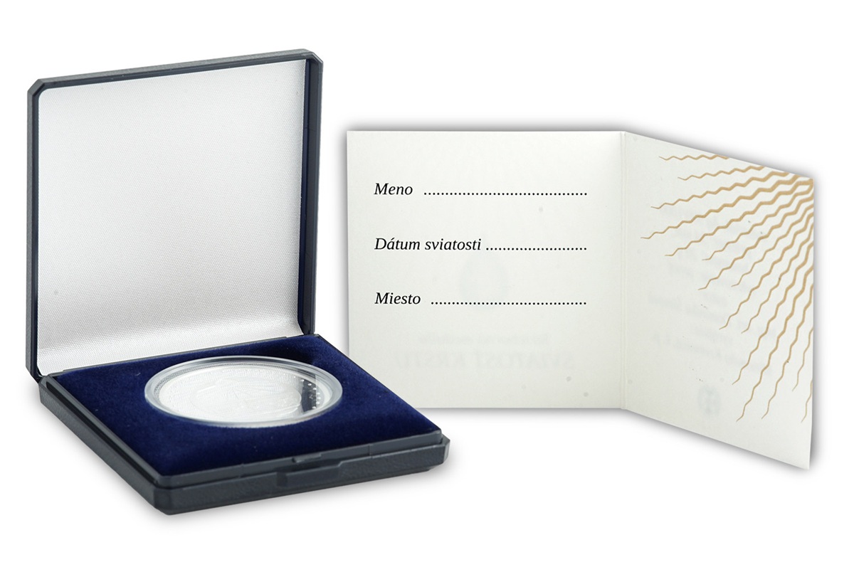 Slovaquie - Médaille argent BE - Baptême – Image 3