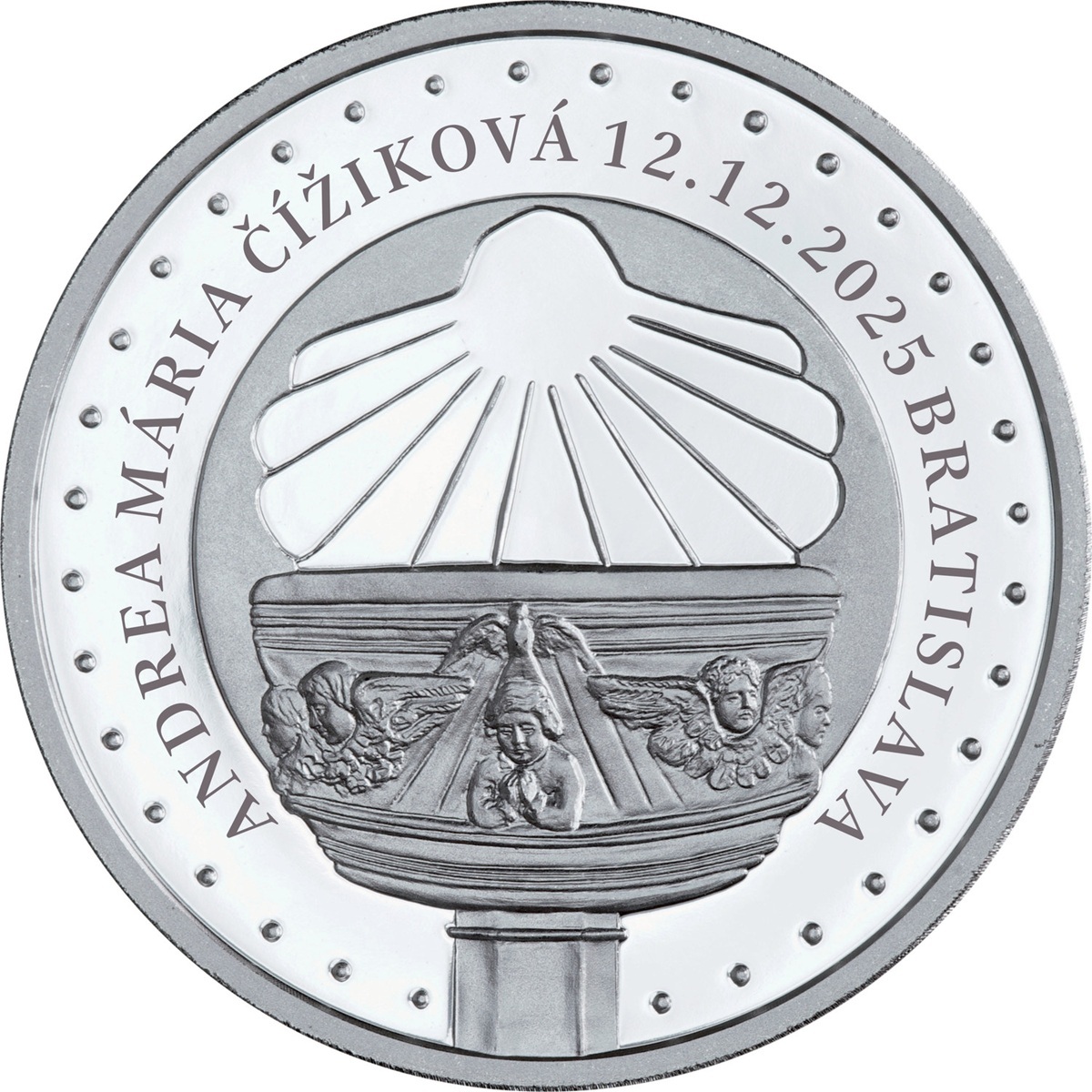 Slovaquie - Médaille argent BE - Baptême