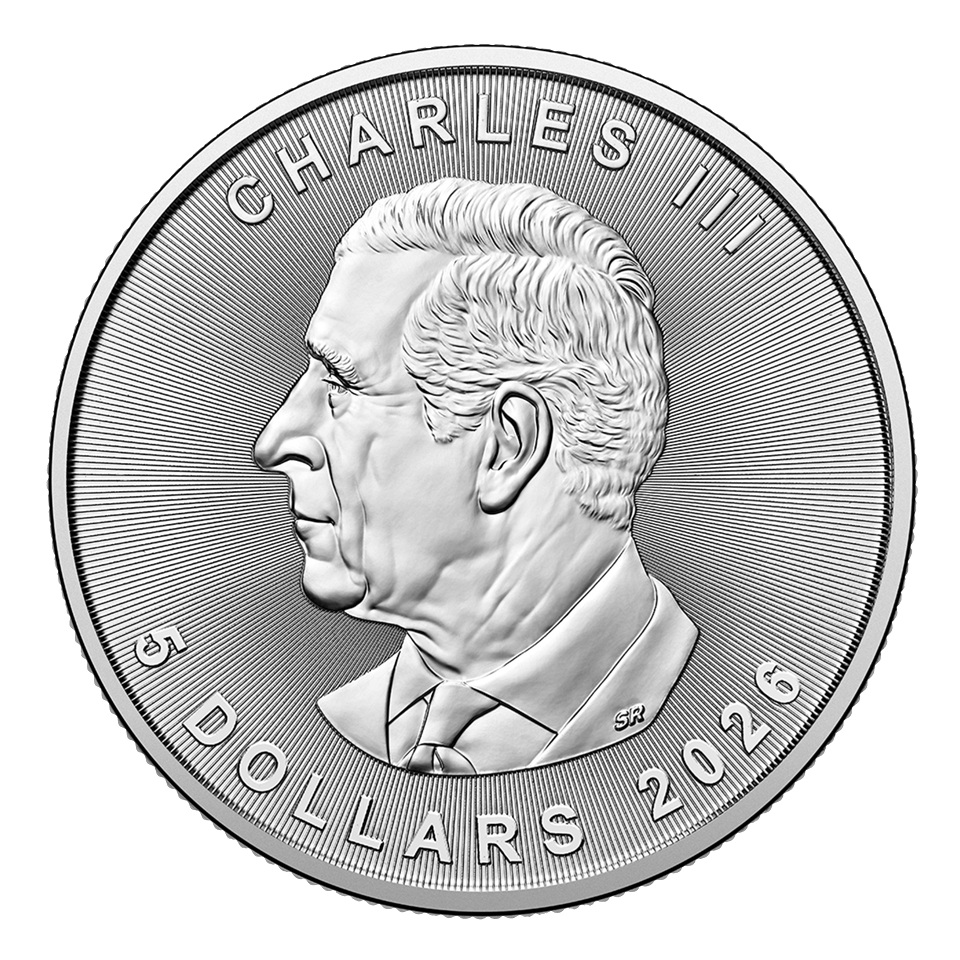 Canada - Pièce 5 Dollars 2026 1 once argent - Feuille d'érable (célébration) – Image 4