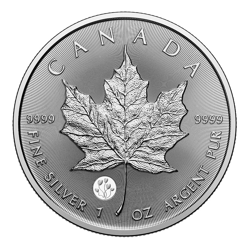 Canada - Pièce 5 Dollars 2026 1 once argent - Feuille d'érable (célébration) – Image 3