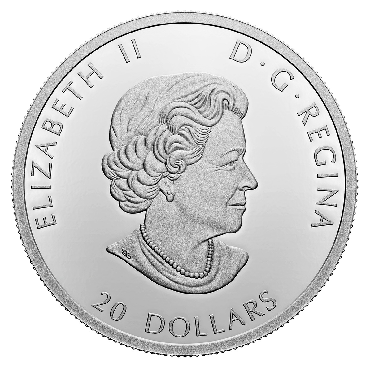 Canada - Pièce 20 Dollars 2021 argent BE - Geai bleu – Image 2