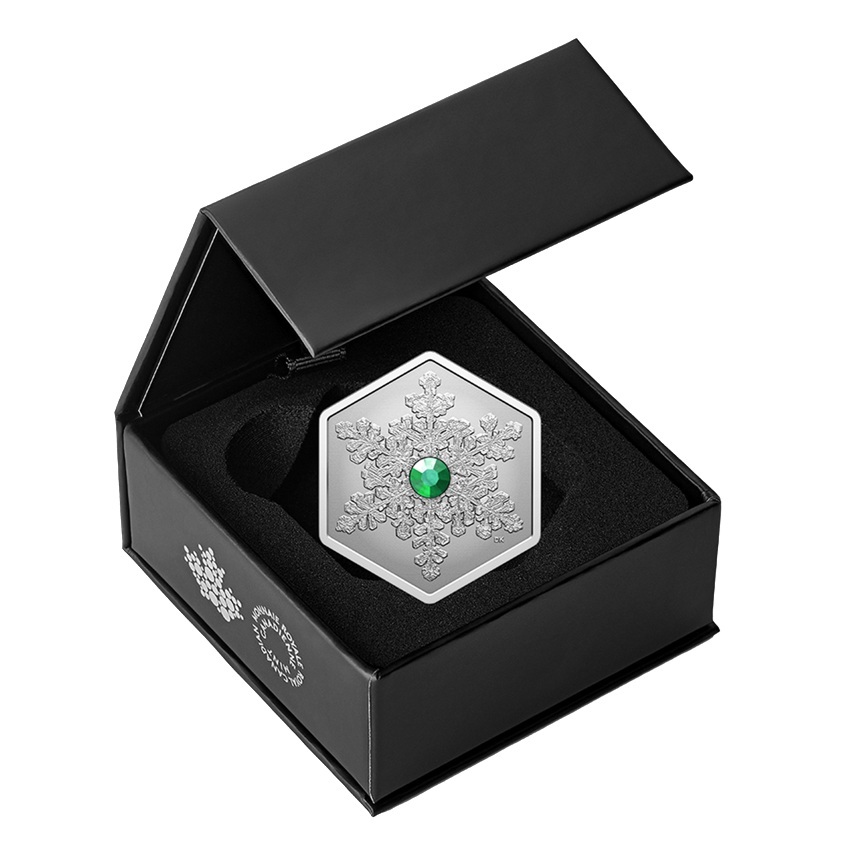 Canada - Pièce 20 Dollars 2025 argent BE inversé - Flocon de neige – Image 3