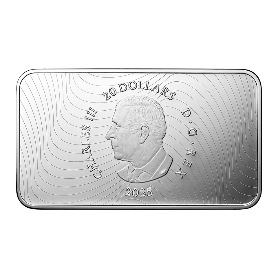 Canada - Pièce 20 Dollars 2025 argent BE - La Dame blanche – Image 2