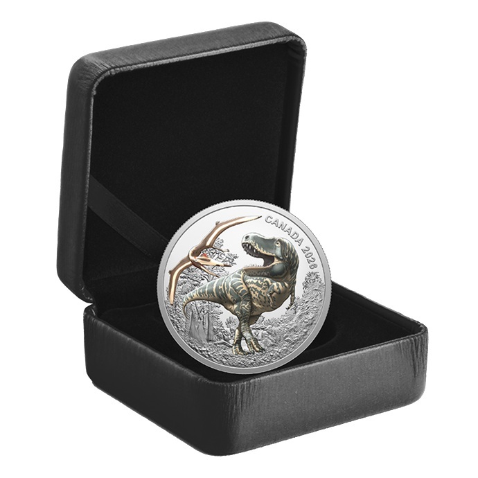 Canada - Pièce 20 Dollars 2026 argent BE - T. Rex – Image 3