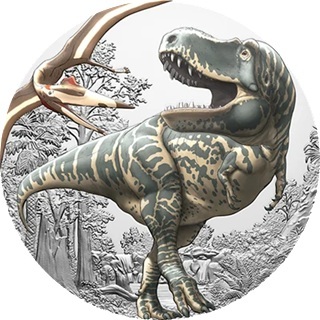 Canada - Pièce 20 Dollars 2026 argent BE - T. Rex – Image 8