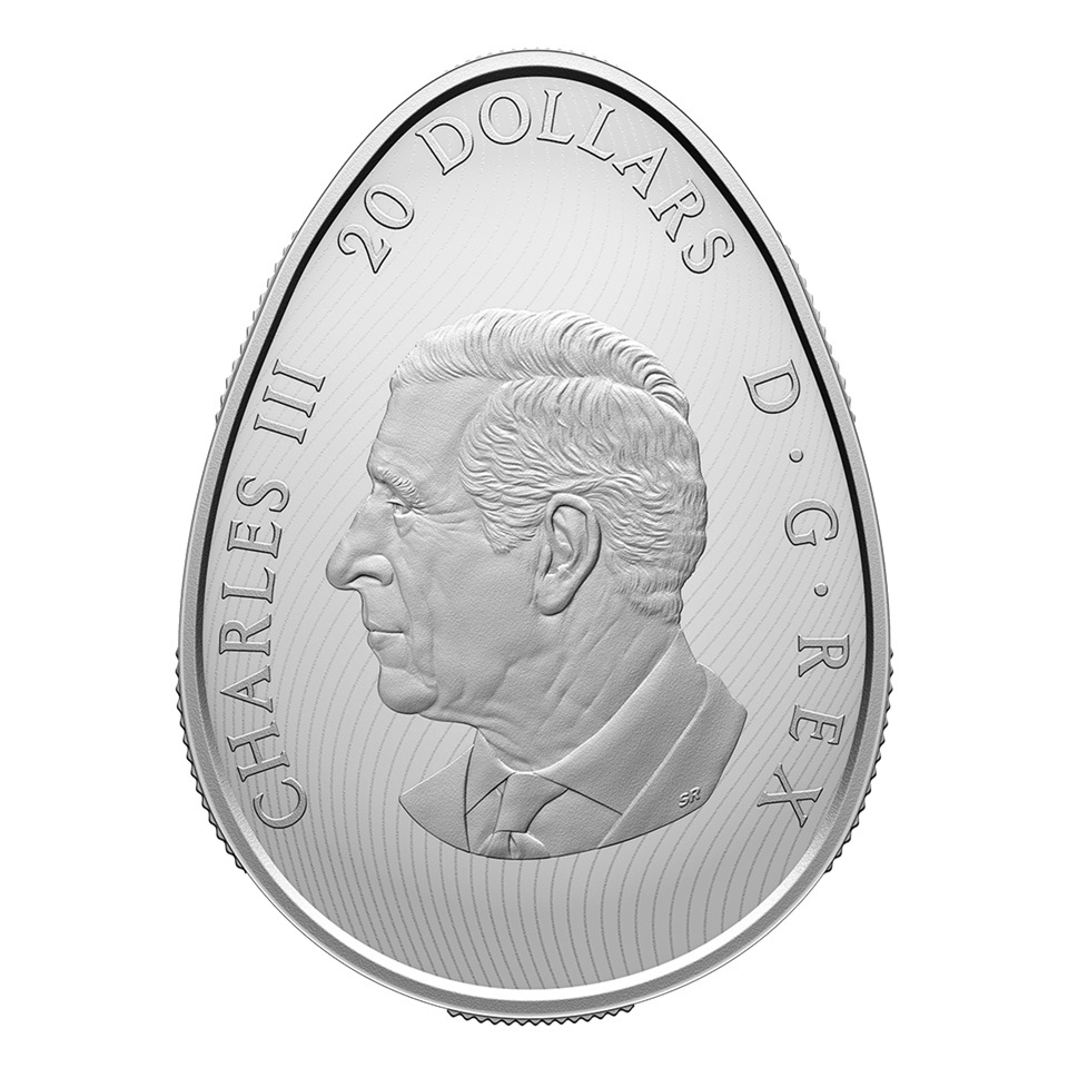 Canada - Pièce 20 Dollars 2026 argent BE - Œuf pyssanka – Image 2