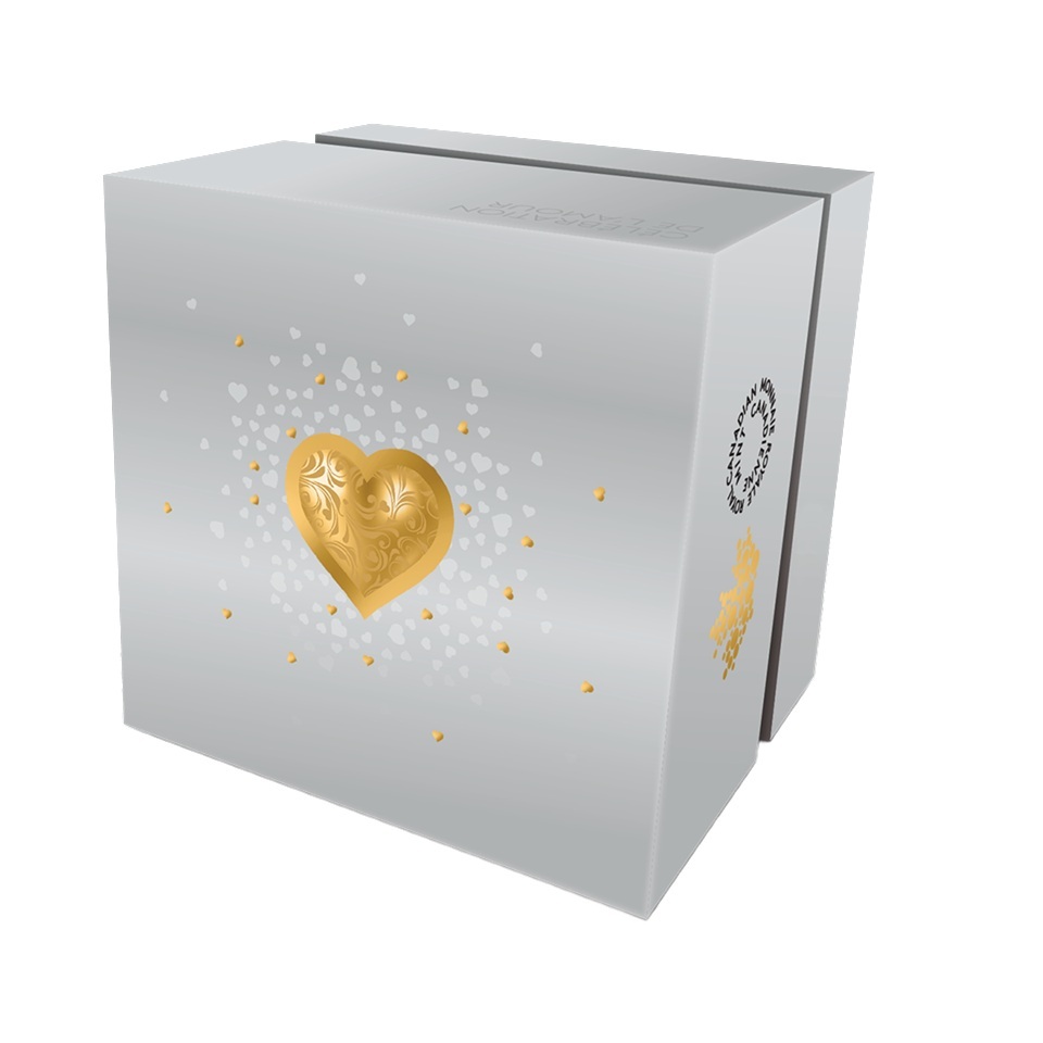 Canada - Pièce 20 Dollars 2026 argent BE inversé - Célébration de l’amour – Image 4