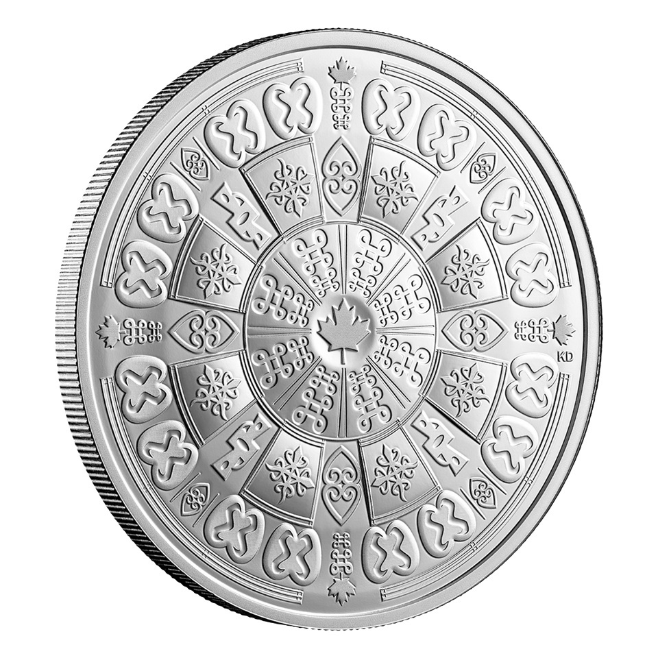 Canada - Pièce 20 Dollars 2026 argent BE - Symboles Adinkra – Image 4