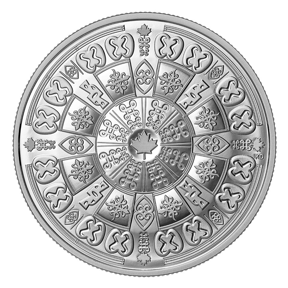 Canada - Pièce 20 Dollars 2026 argent BE - Symboles Adinkra