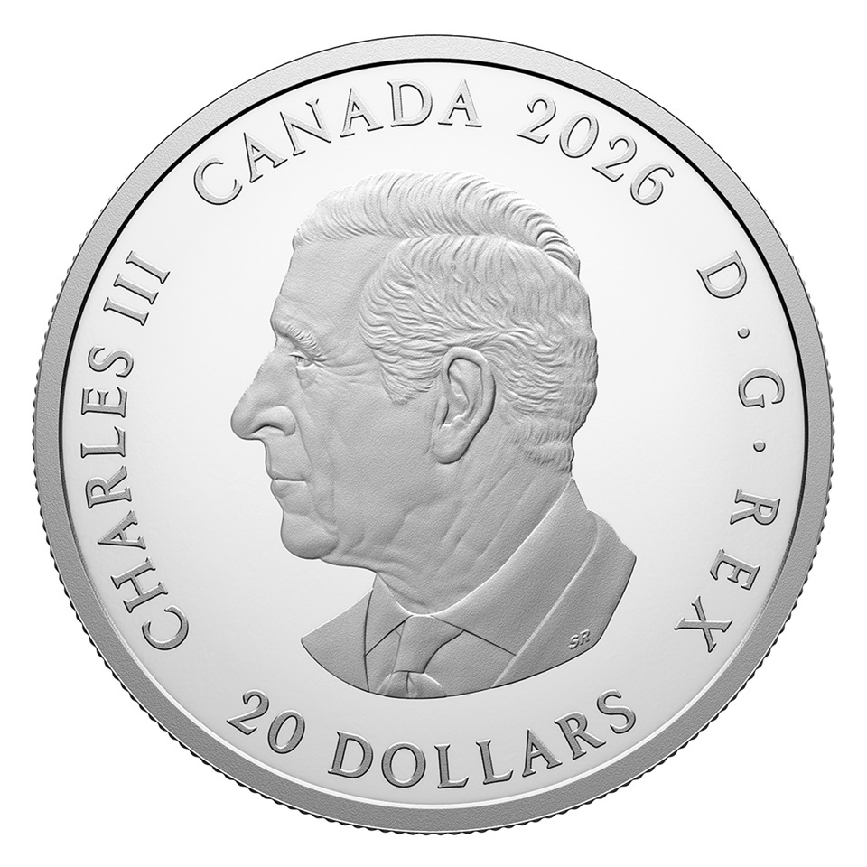 Canada - Pièce 20 Dollars 2026 argent BE - Résilience et solidarité – Image 2