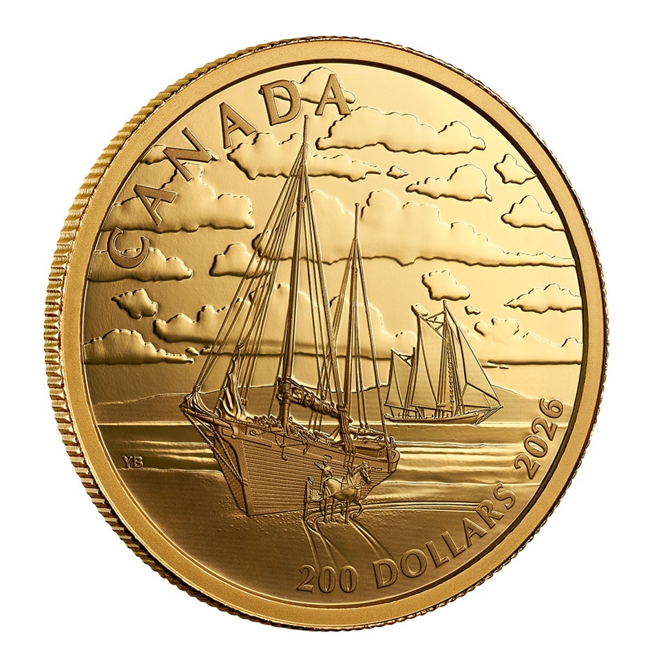 Canada - Pièce 200 Dollars 2026 or BE - Ketch – Image 4