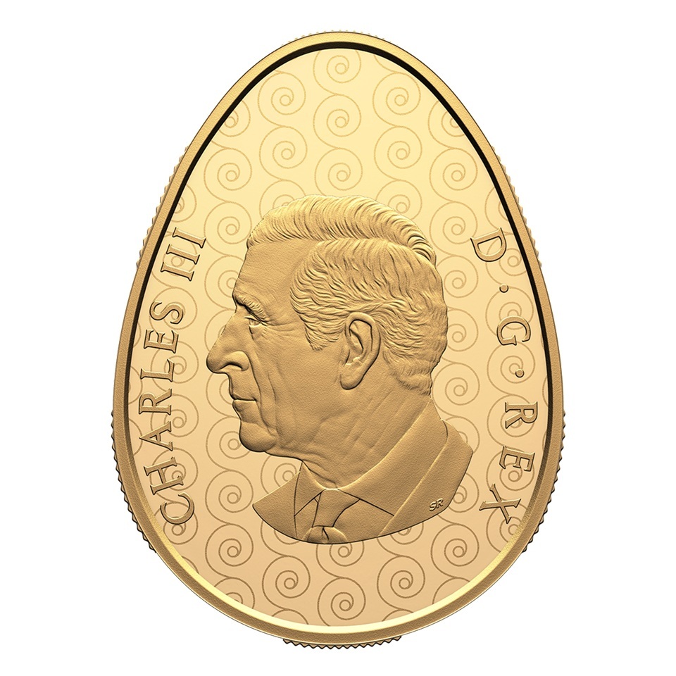 Canada - Pièce 250 Dollars 2026 or BE - Œuf pyssanka – Image 2